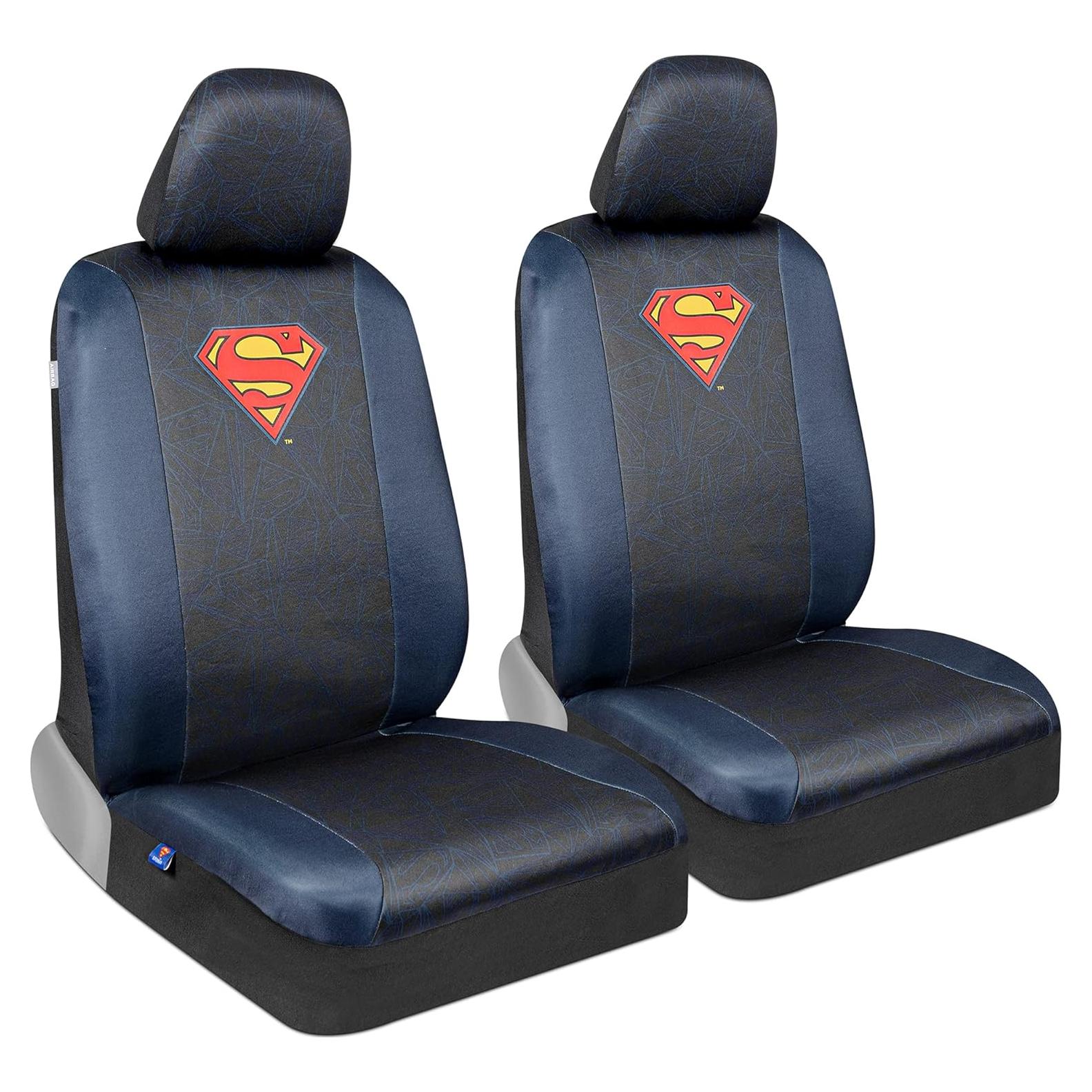 Fundas de Asiento BDK Superman Ajuste Universal Impermeables