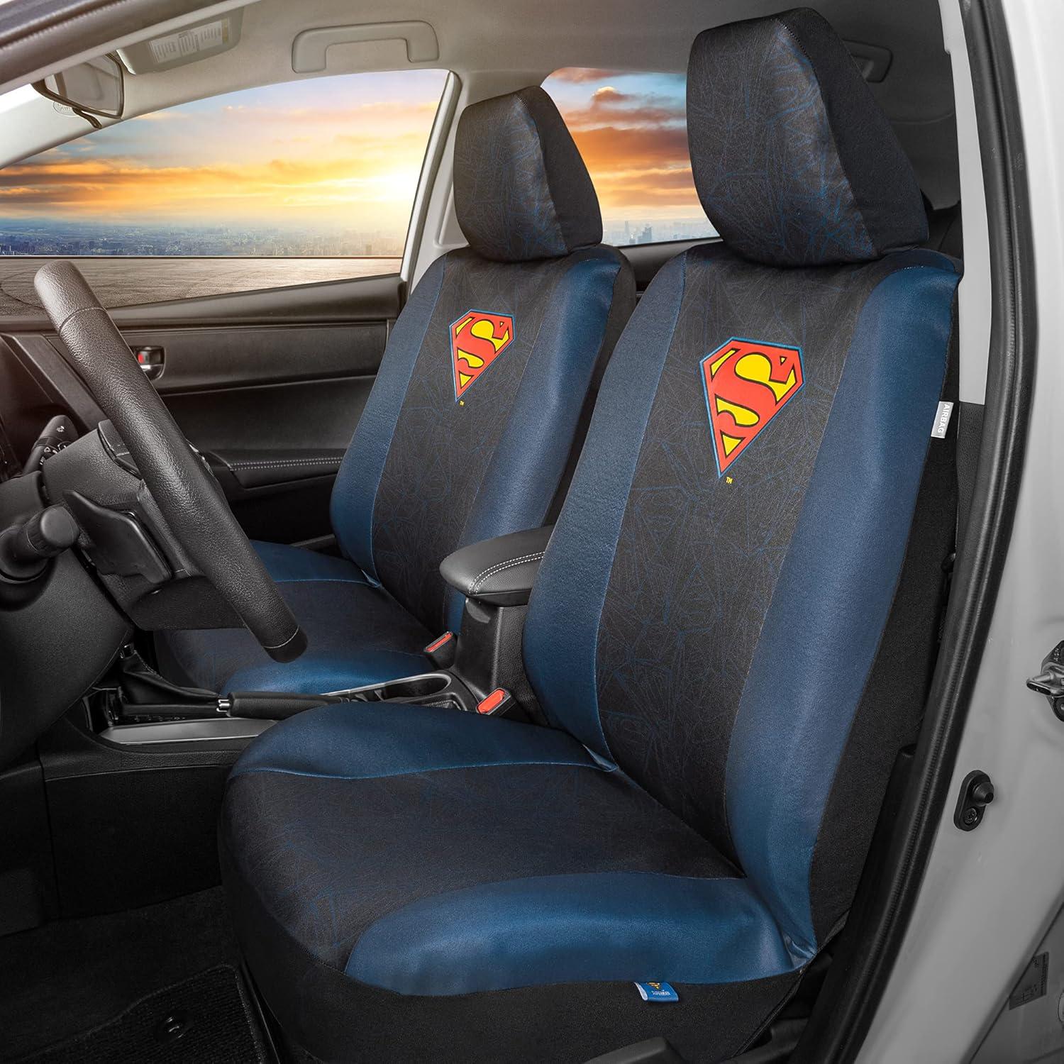 Fundas de Asiento BDK Superman Ajuste Universal Impermeables