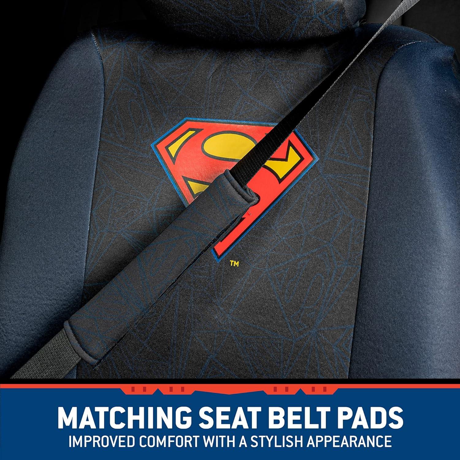 Fundas de Asiento BDK Superman Ajuste Universal Impermeables