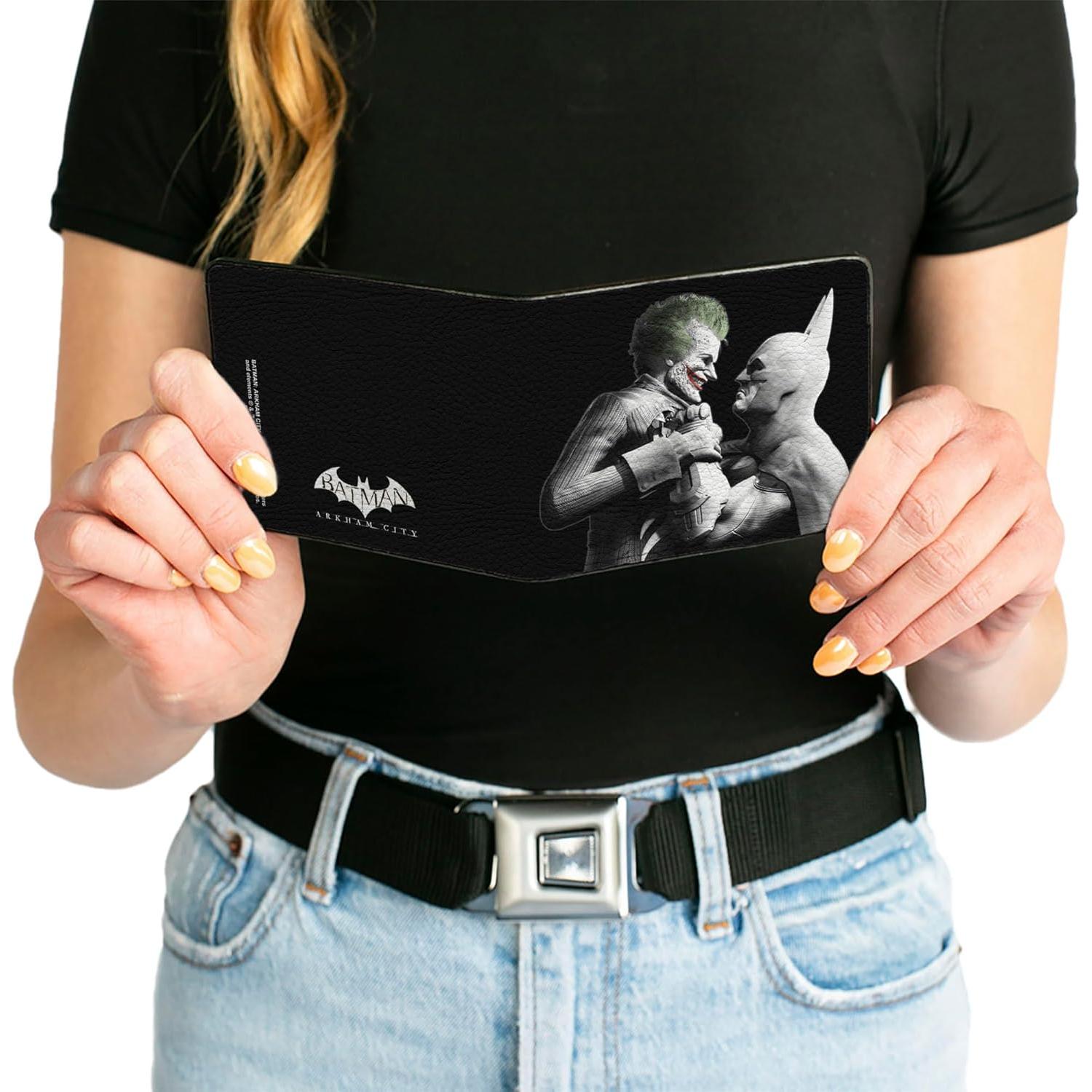 Cartera Bifold Hombre Buckle-Down Batman Cuero Vegano