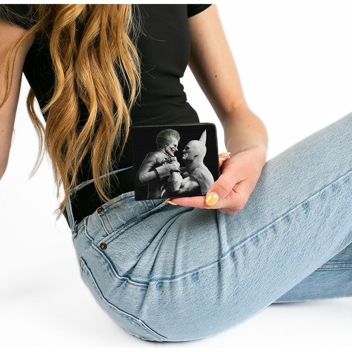 Cartera Bifold Hombre Buckle-Down Batman Cuero Vegano