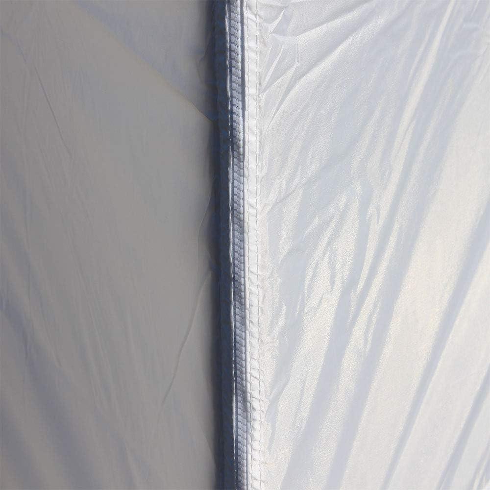 Paredes de Carpa Impact Canopy 10x10 m Azul - 1 Sólida y 1 con Cremallera