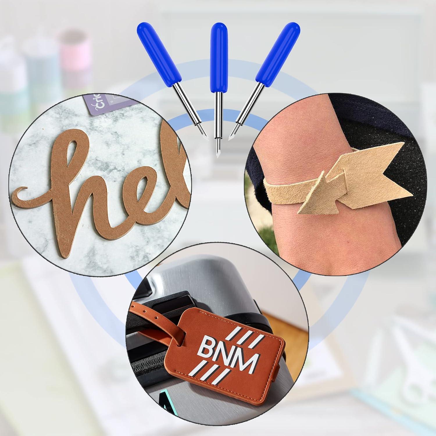 50 Cuchillas de Reemplazo Profundas Aleybloodes para Cricut