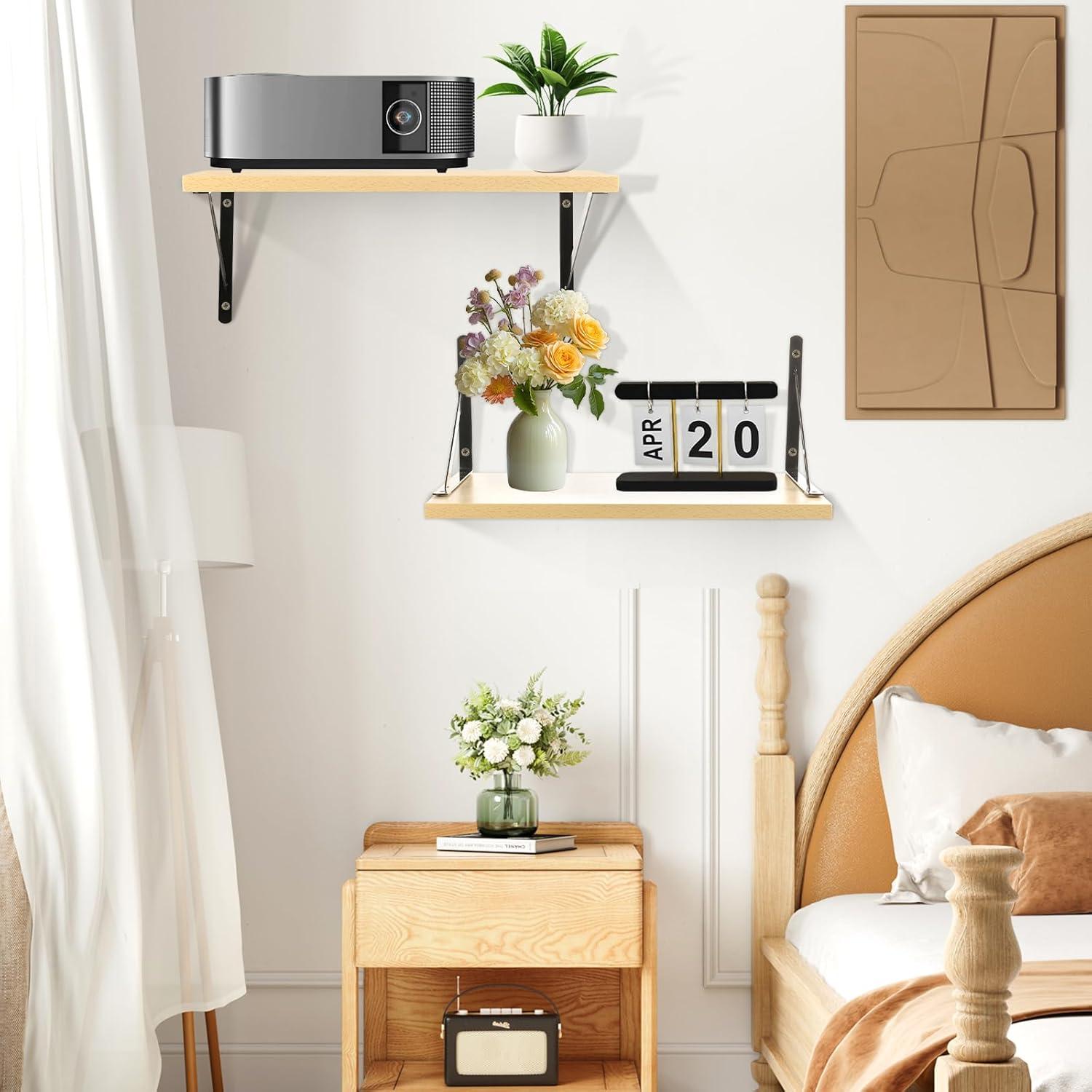 Estante Flotante para Proyector Wensdr - Juego de 2 Unidades