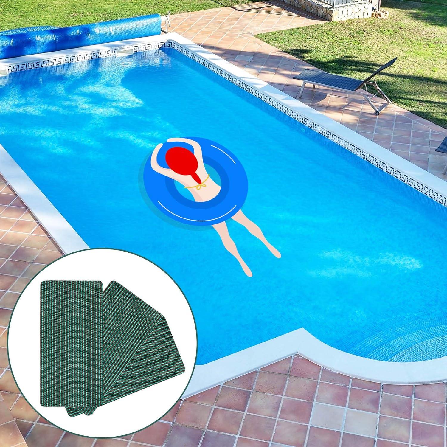 Kit de Parche Autoadhesivo Honoson para Cubierta de Piscina 6 Piezas 10x20cm