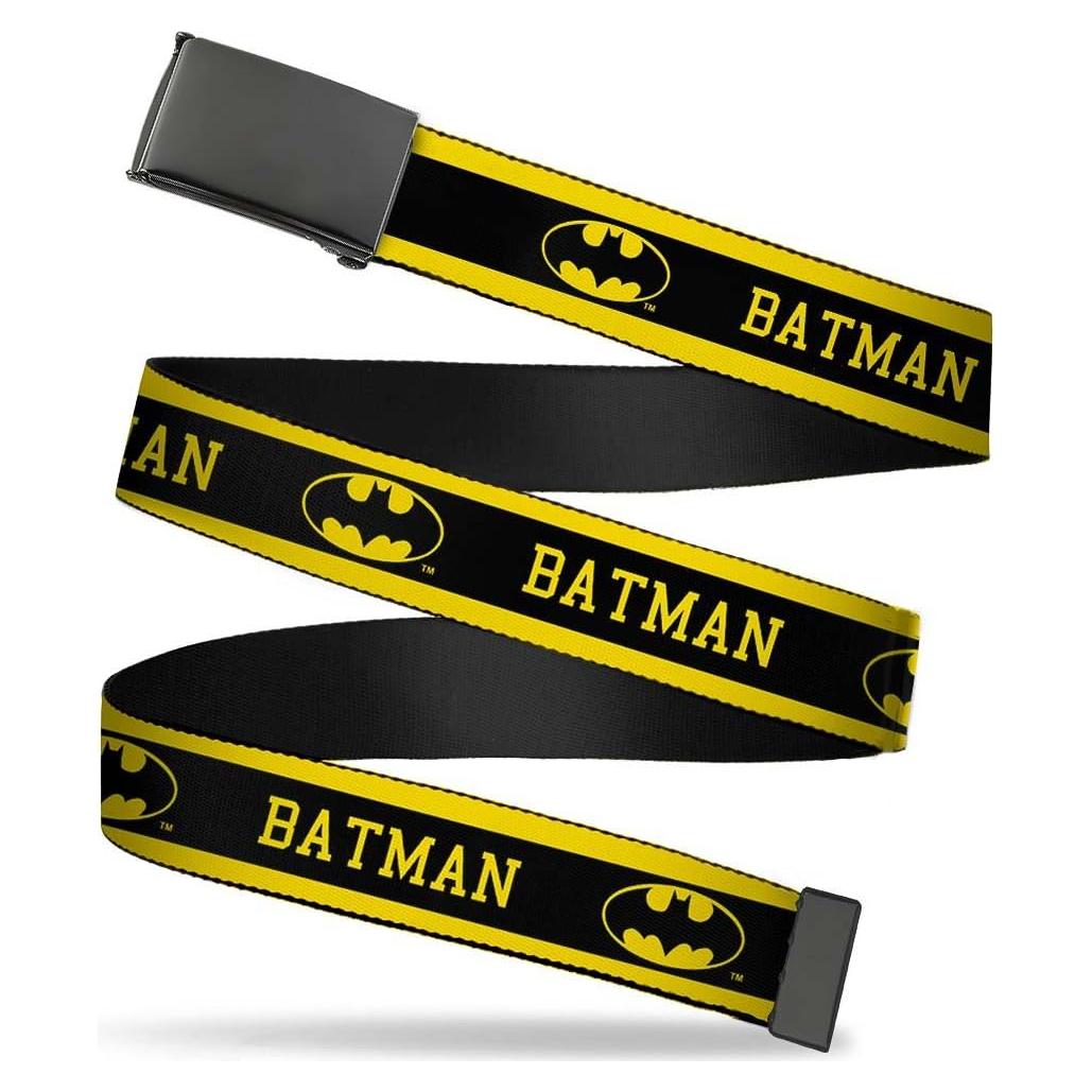Cinturón Web Unisex Buckle-Down Batman 2,54 cm Ancho