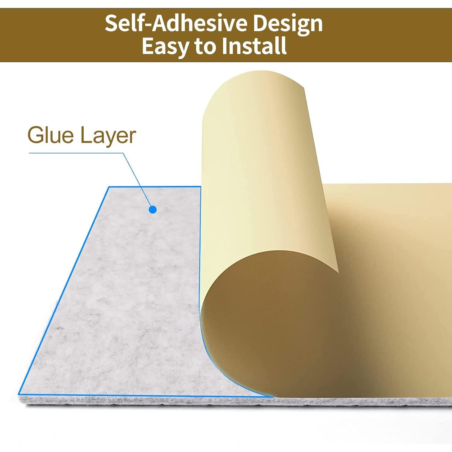 16 Paneles Acústicos HIJIRH 30.48x30.48 cm Aislantes de Sonido