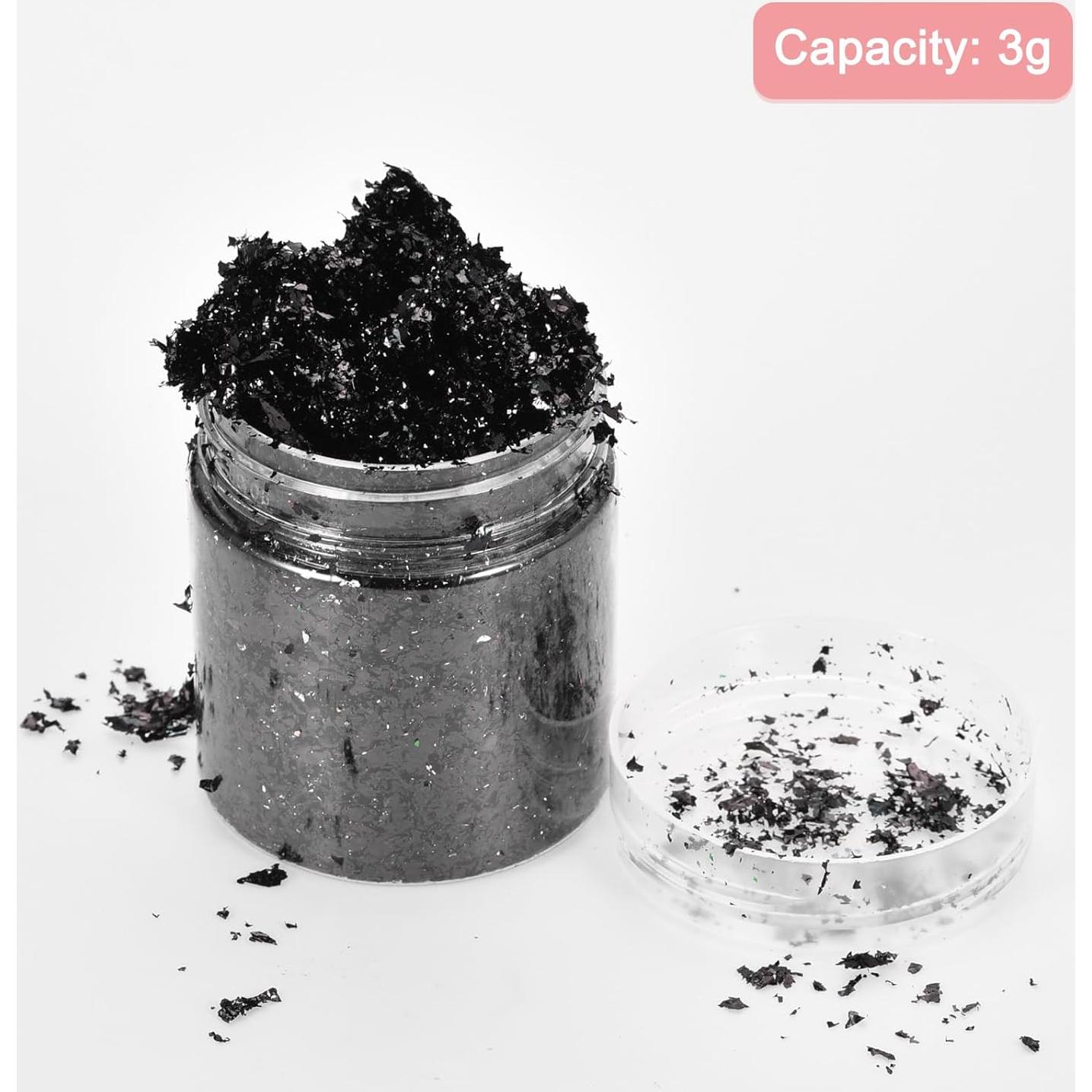 Escamas de Hoja de Oro uxcell 3g para Manualidades y Uñas