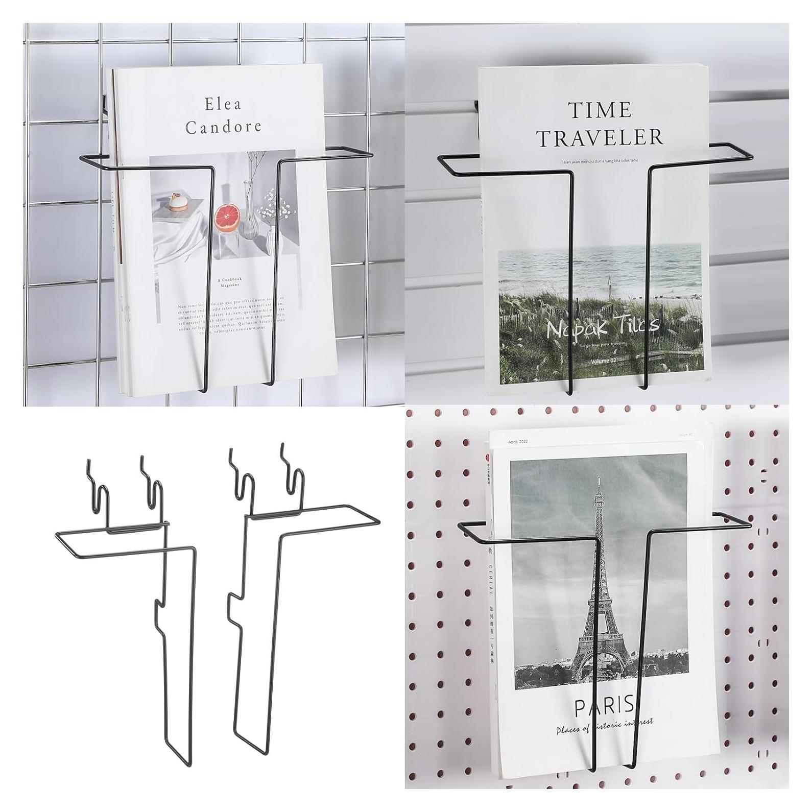 Estante de Alambre Expandible MorningRo Negro para Literatura