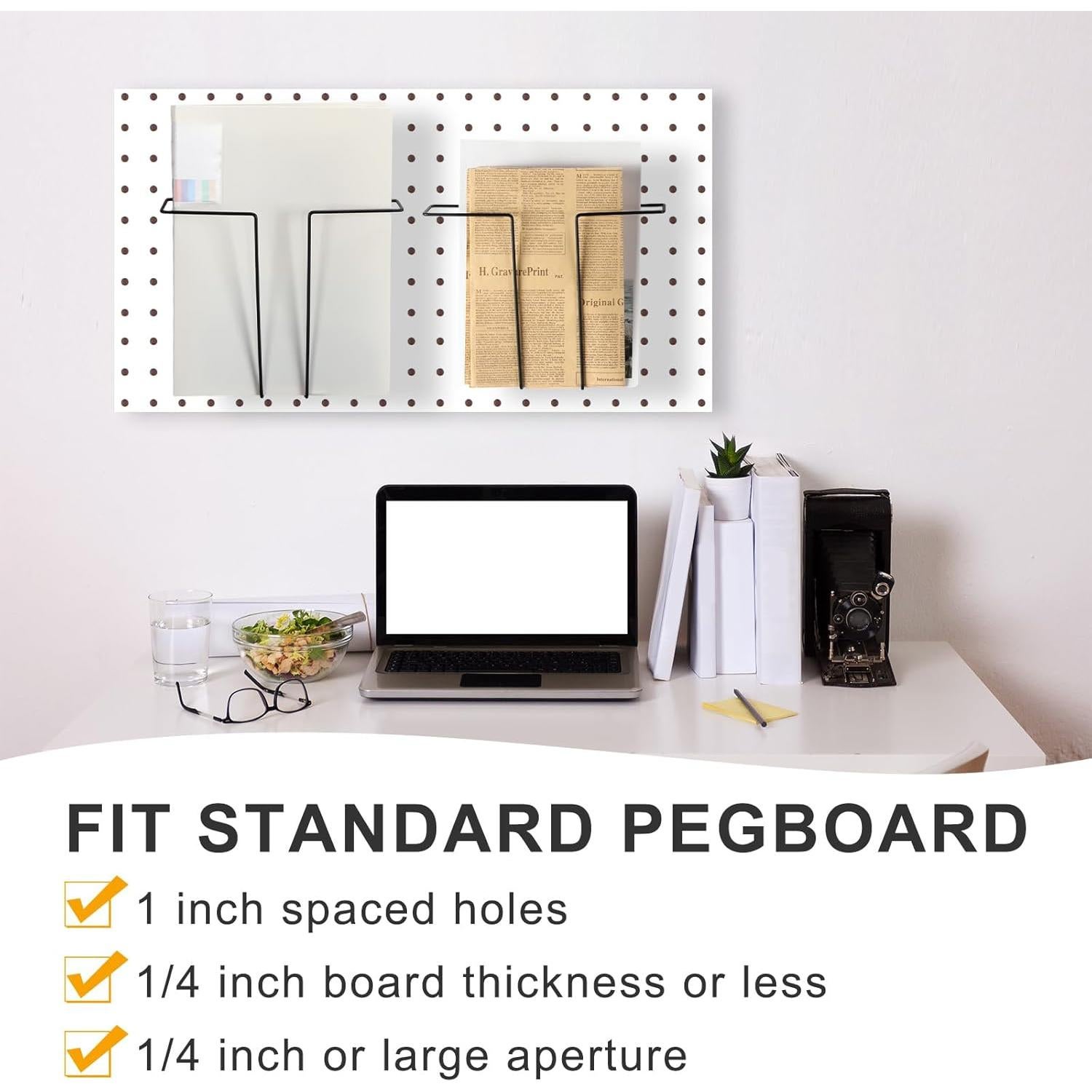 Estante de Alambre Expandible MorningRo Negro para Literatura