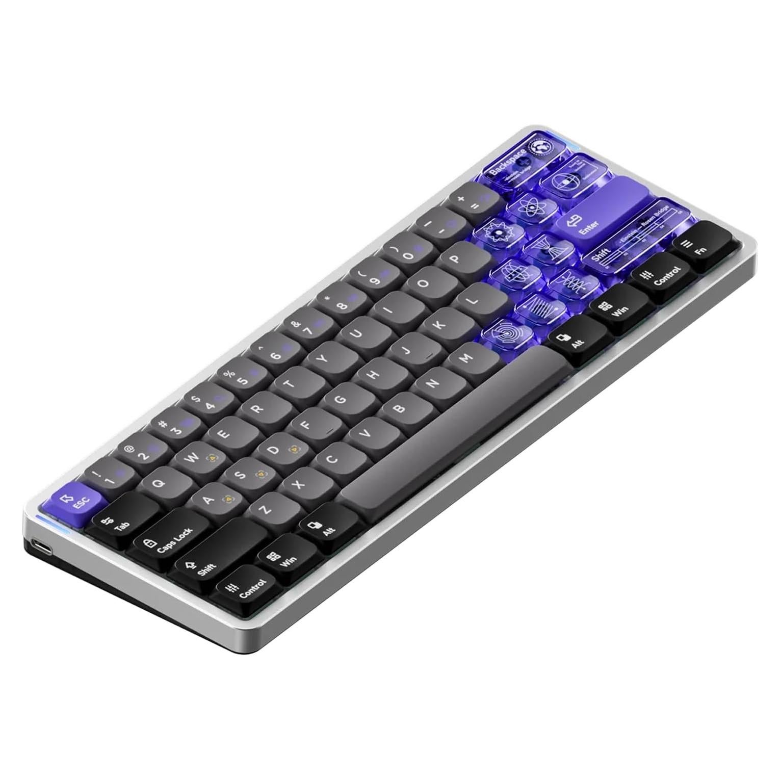 Teclado Gaming NuPhy Air60 HE 61 Teclas RGB Ajustable