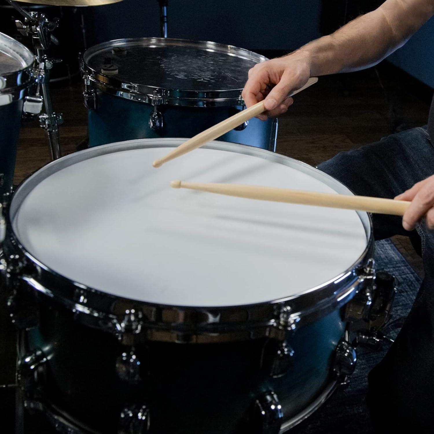 30 Palos de Tambor 5A MAHIONG de Madera de Arce 40,6 cm