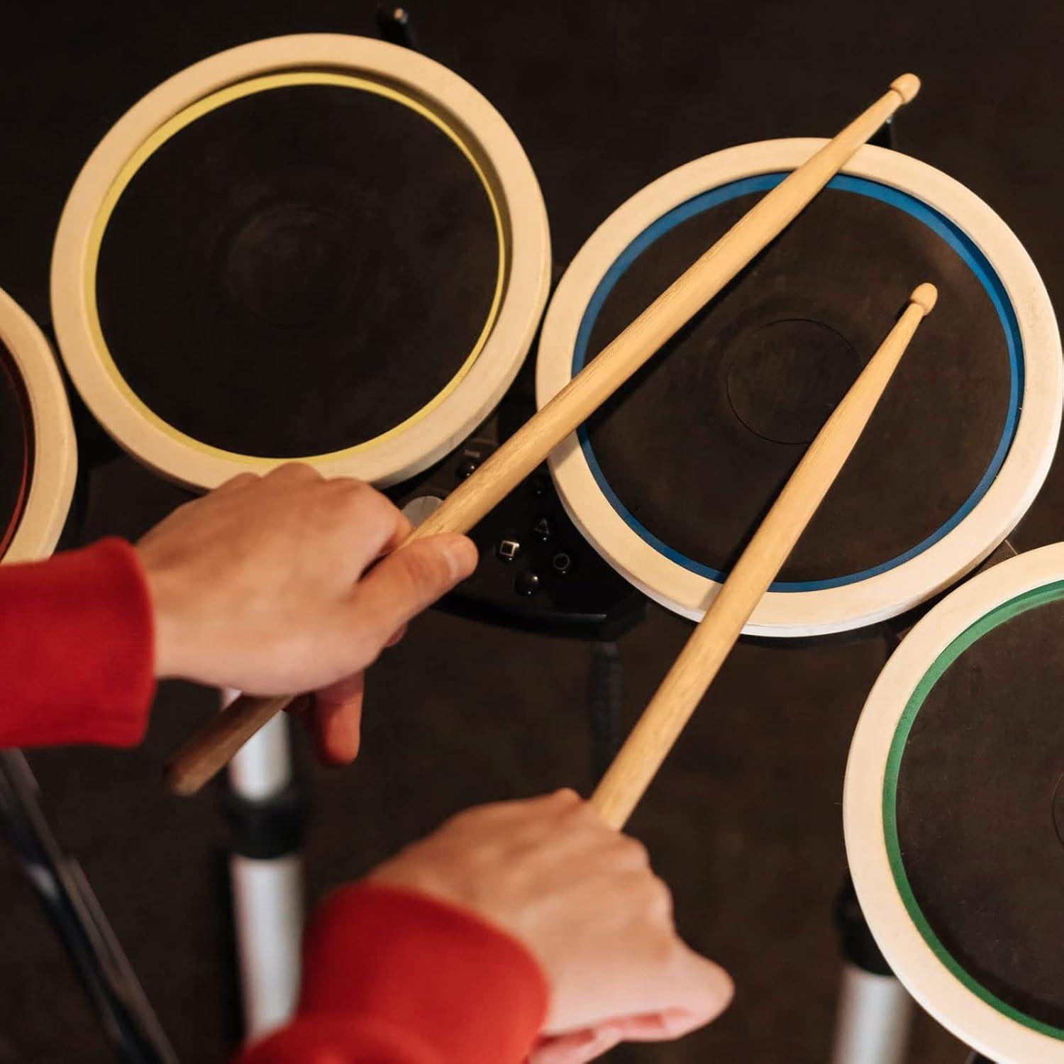 30 Palos de Tambor 5A MAHIONG de Madera de Arce 40,6 cm