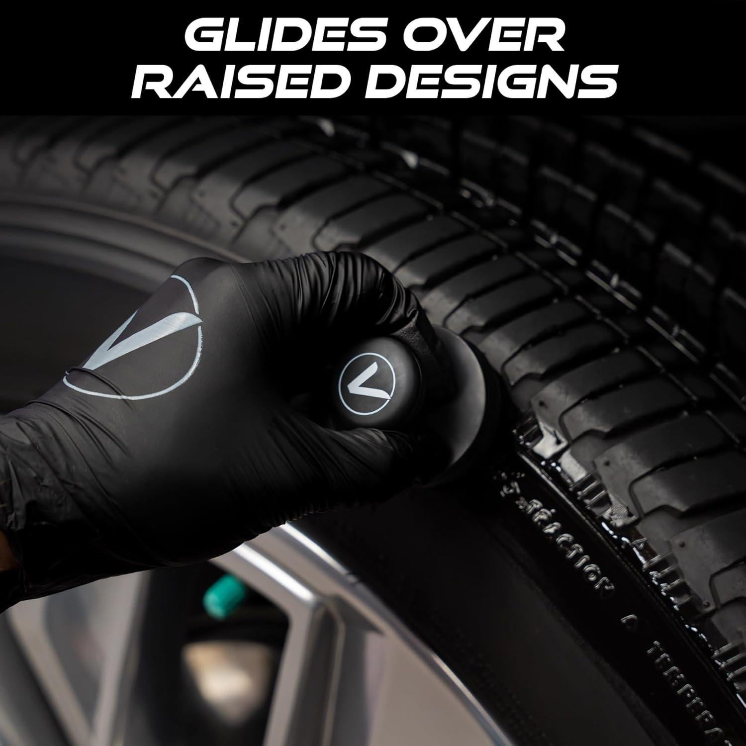 Cepillo Aplicador de Brillo para Neumáticos VIKING 5.8 cm