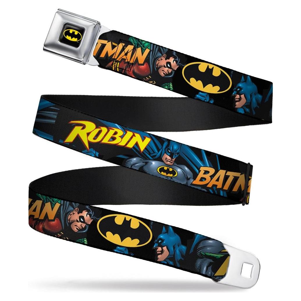 Cinturón de seguridad Buckle-Down Batman para niños 2,54 cm
