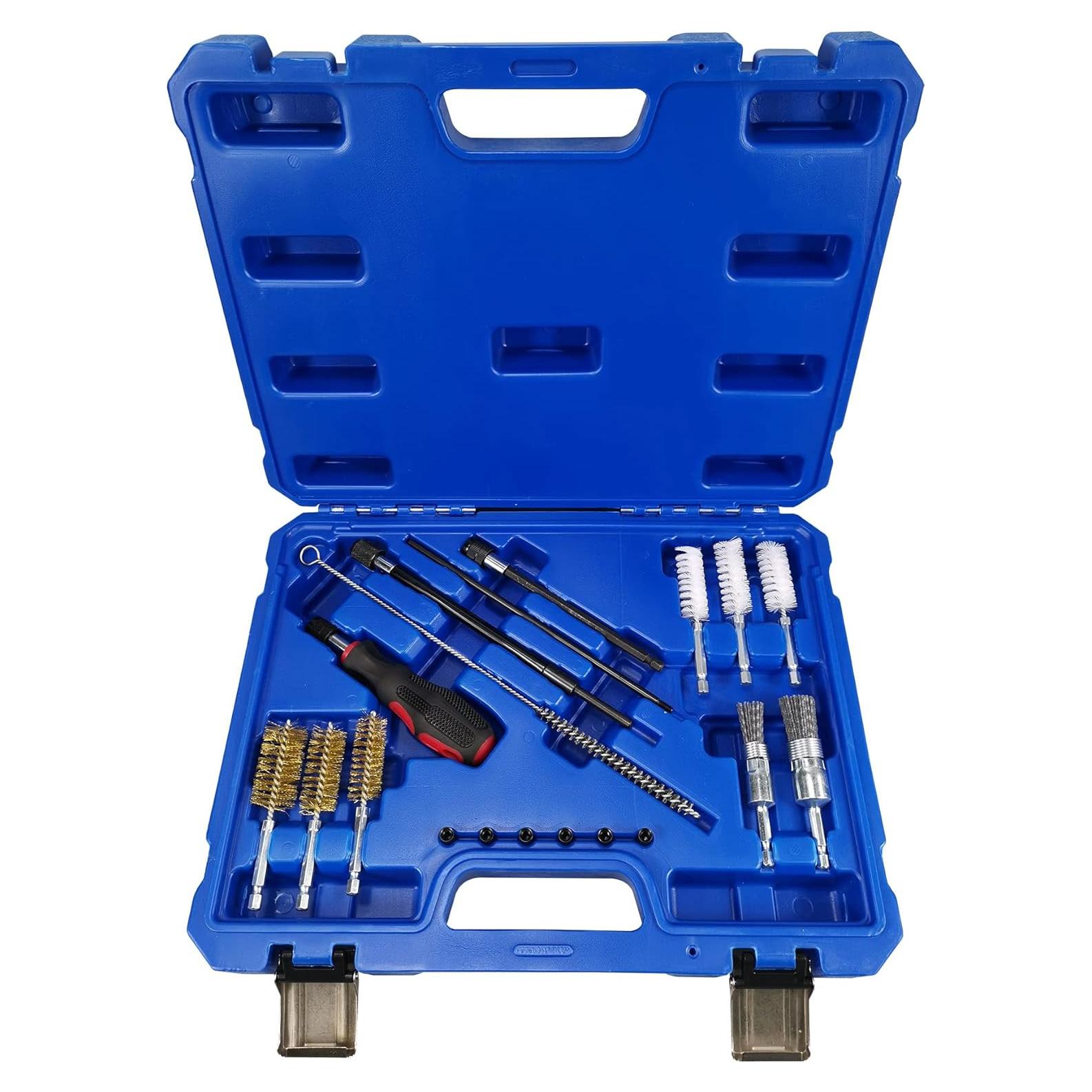 Juego de limpieza de asientos de inyectores UTMALL 19 piezas