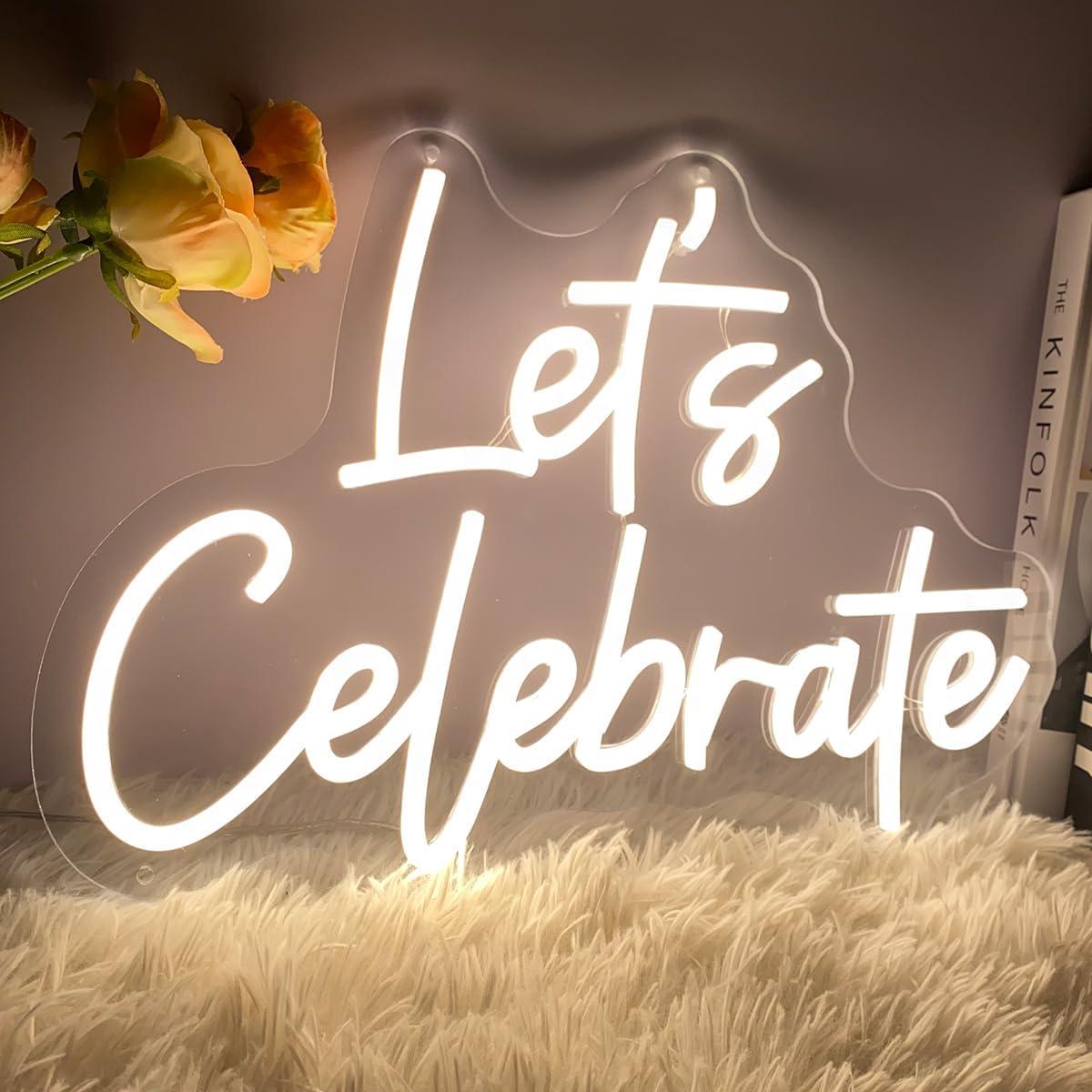 Letrero de Neón LED Personalizado ZPLNOSIN 40x28.6cm Blanco Cálido