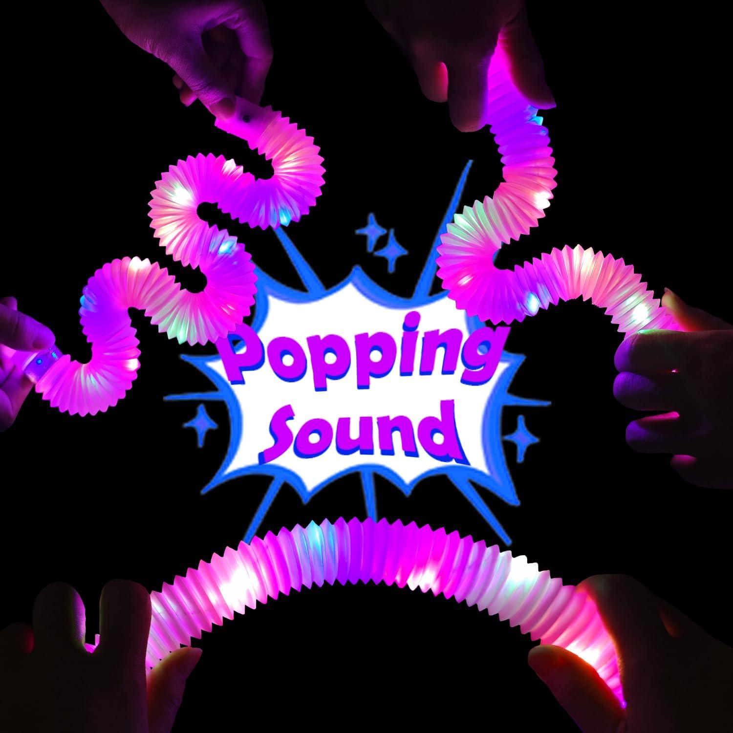 Bastones de Luz Rosa Kannove 24 PCS para Fiestas y Eventos