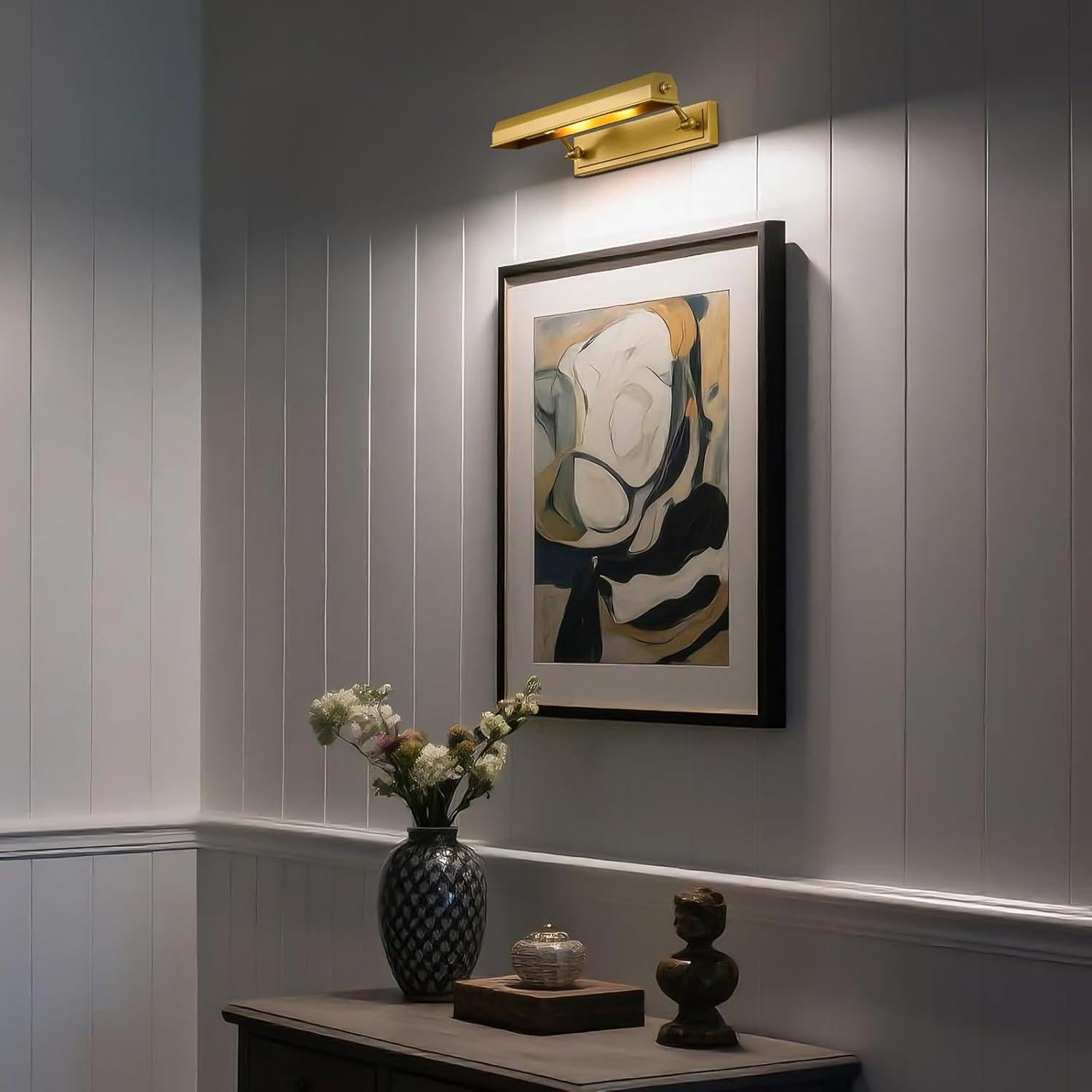 Luz de Imagen Regulable Joyunleo 45.72 cm Latón Oro