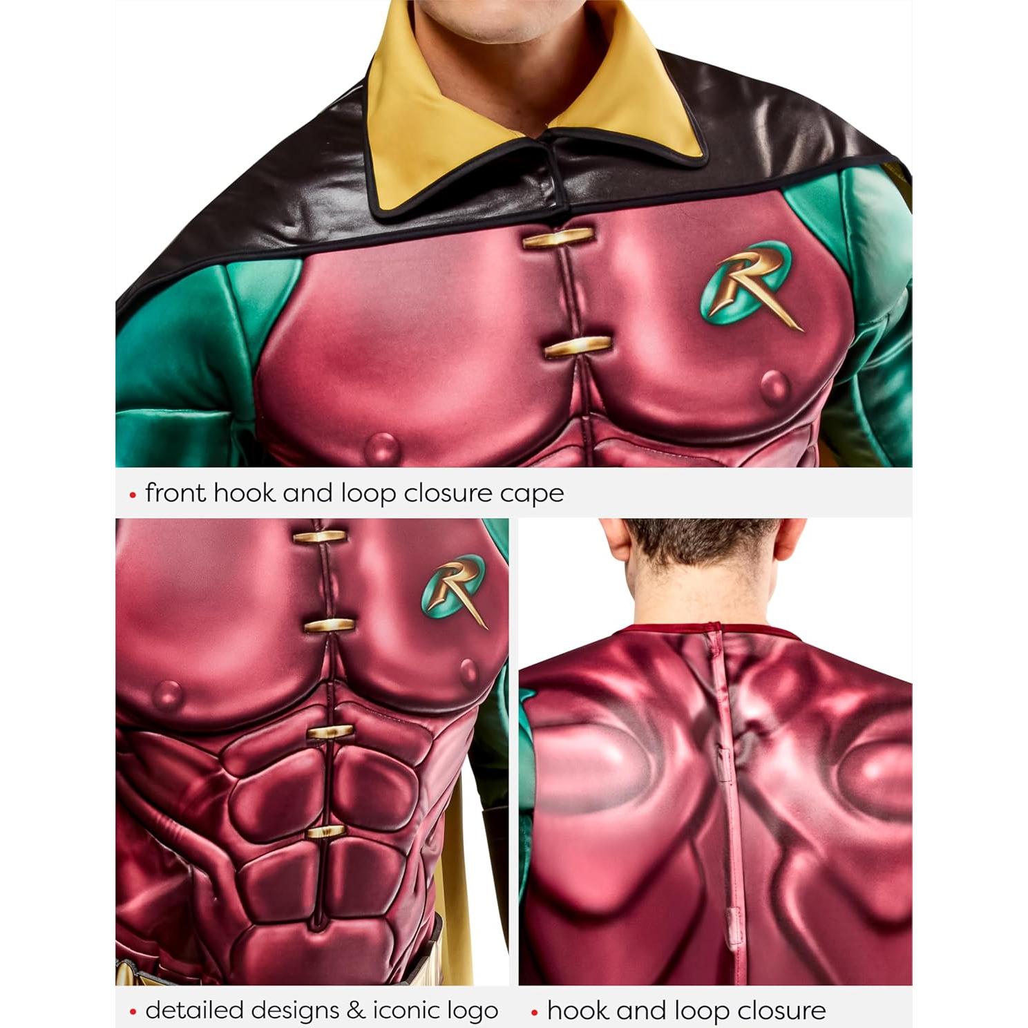 Disfraz Deluxe Robin Batman Forever Rubies Hombre XL