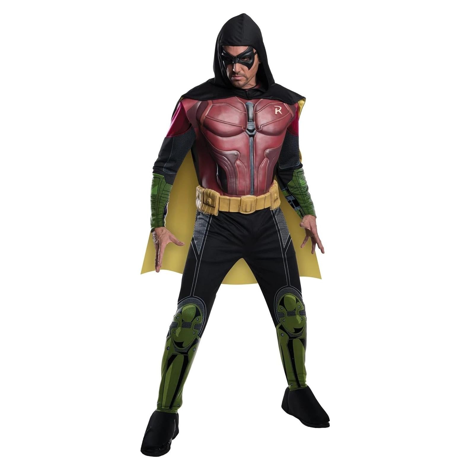 Disfraz de Robin Deluxe Rubies con Pecho Musculoso Hombre