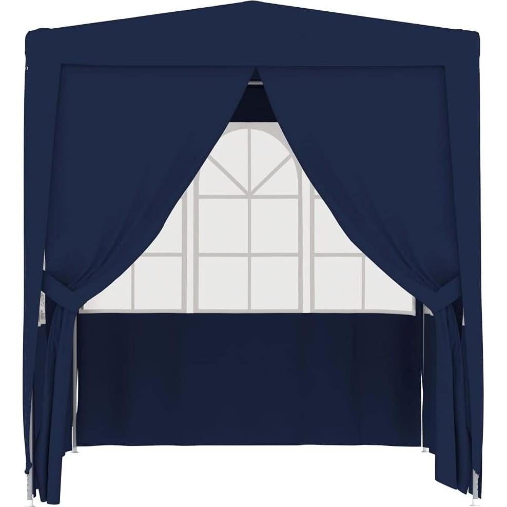 Carpa Profesional MOBCANT 2x2m Azul con Paredes Laterales