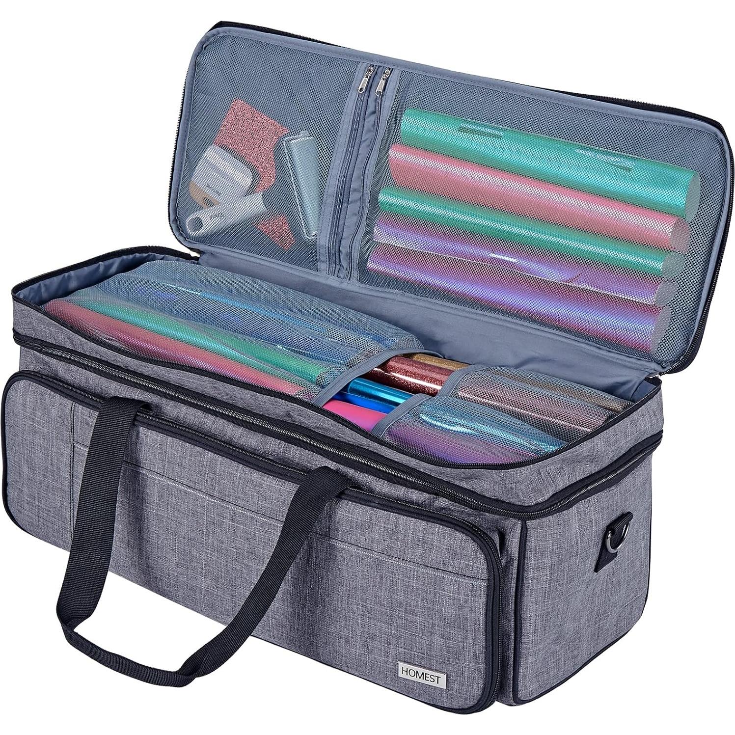 Funda Doble Capa HOMEST para Cricut Maker 3 y Explore 3, Gris