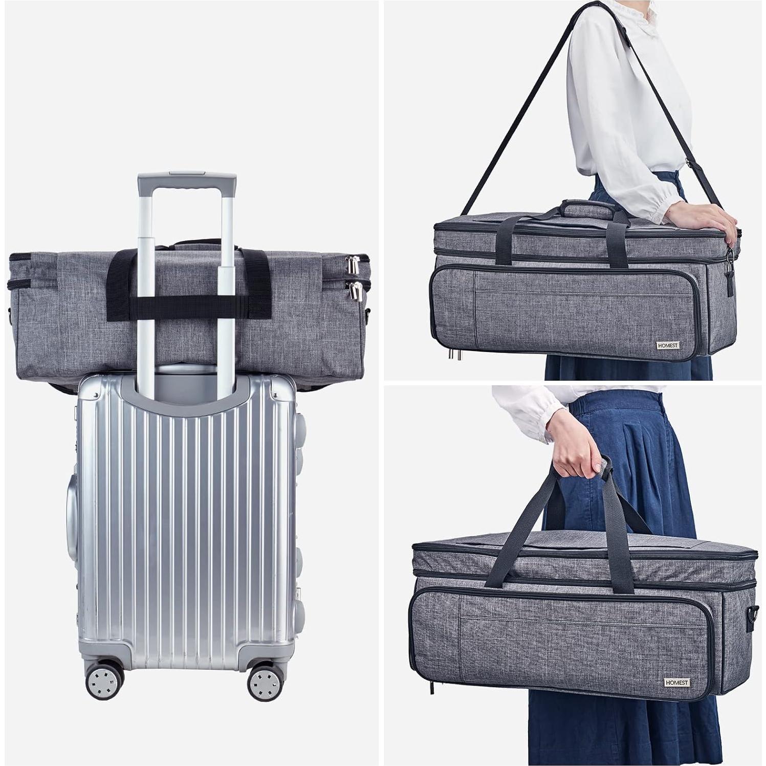 Funda Doble Capa HOMEST para Cricut Maker 3 y Explore 3, Gris