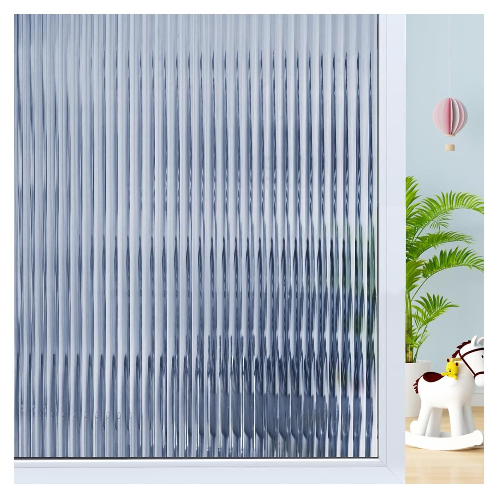 Película de Privacidad Windimiley 3D Azul 44.5x199.9cm