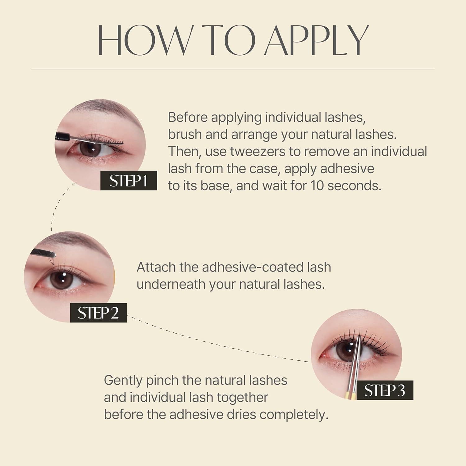 Pestañas Postizas EYEME NO.20 - Paquete de 5, Voluminosas