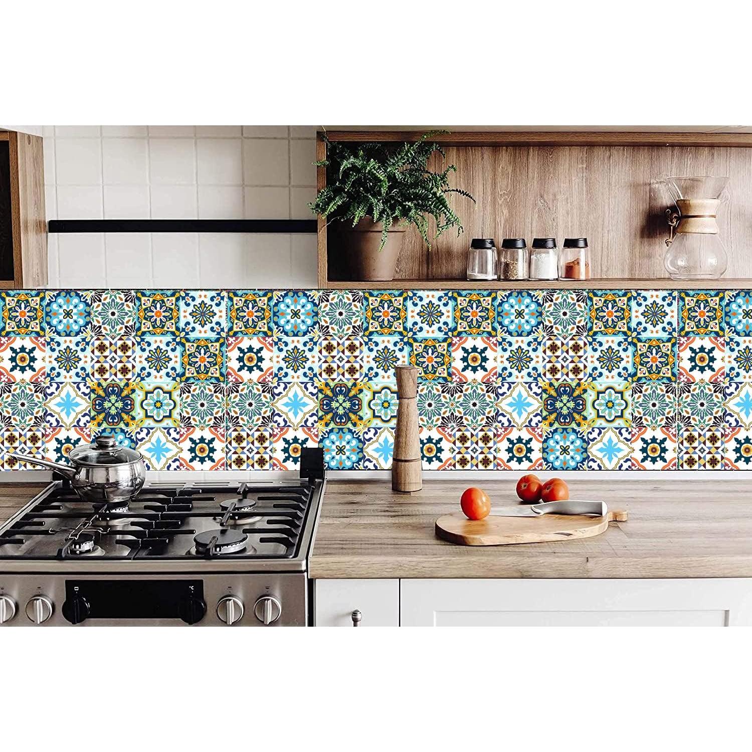 25 Calcomanías Decorativas Didauser 10x10cm Vinilo Impermeable