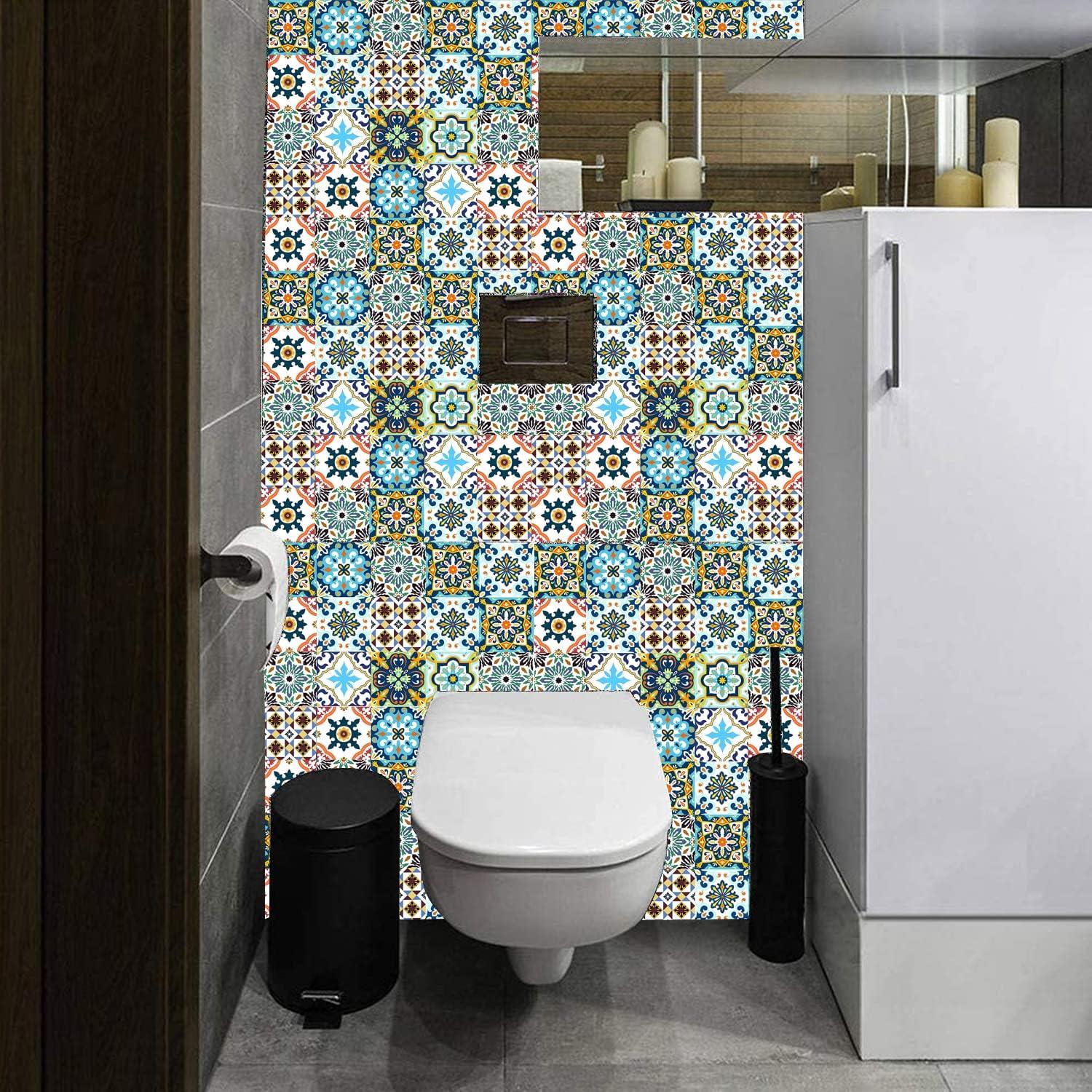 25 Calcomanías Decorativas Didauser 10x10cm Vinilo Impermeable