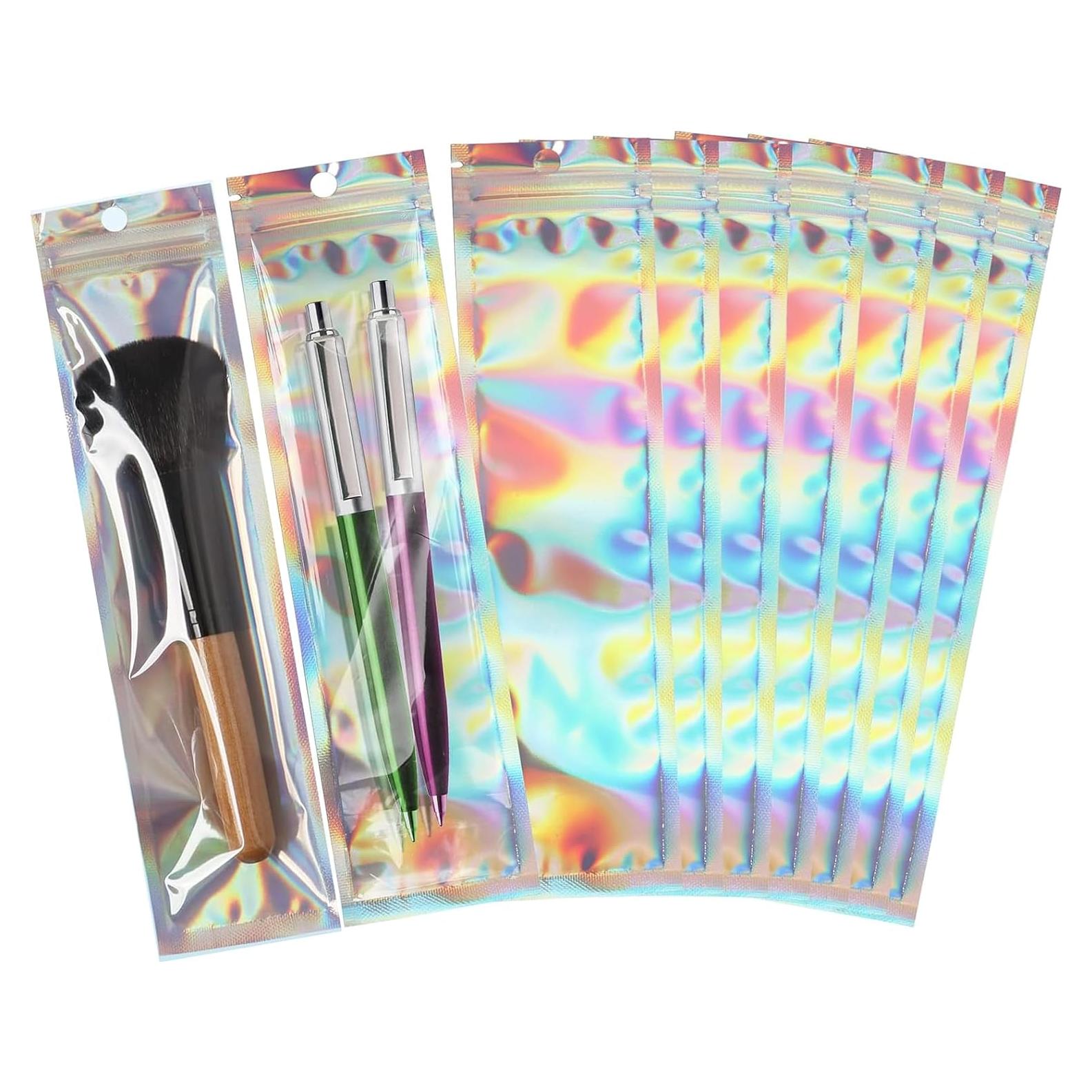 Bolsas Reseñables Holográficas GSXRB 100 Unidades 7x22cm