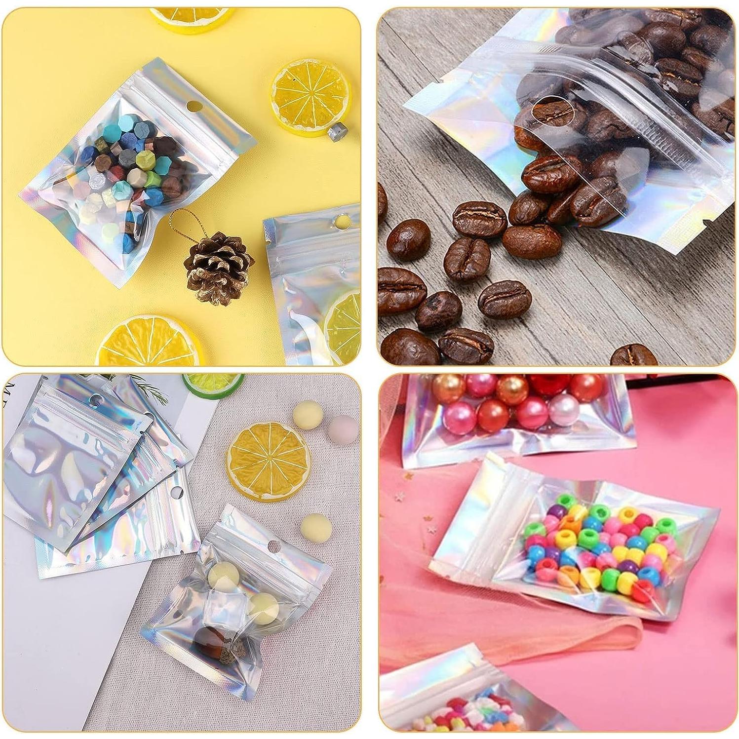 Bolsas Reseñables Holográficas GSXRB 100 Unidades 7x22cm