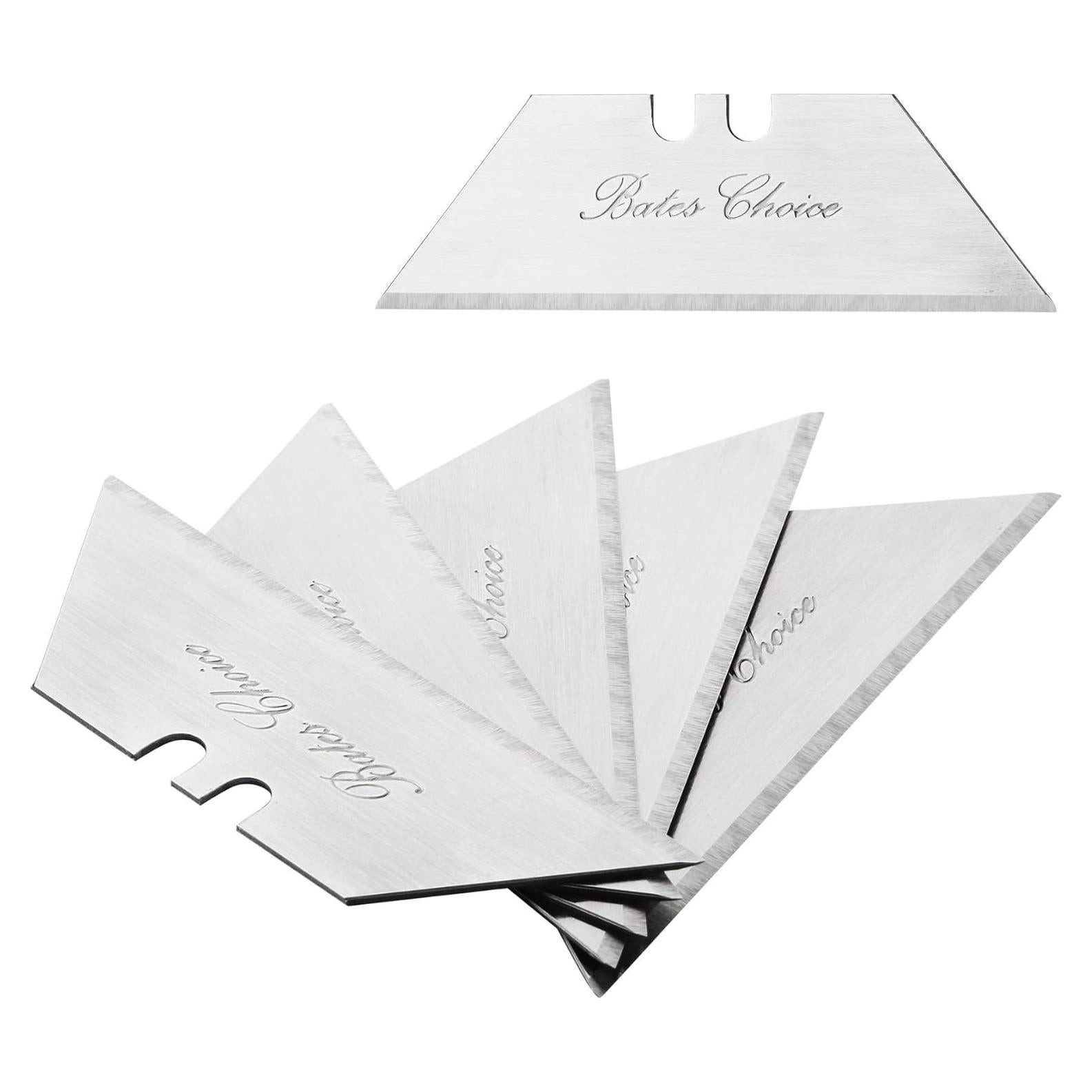 Cuchillas Utility Bates Choice - Paquete de 40 - Acero Aleado