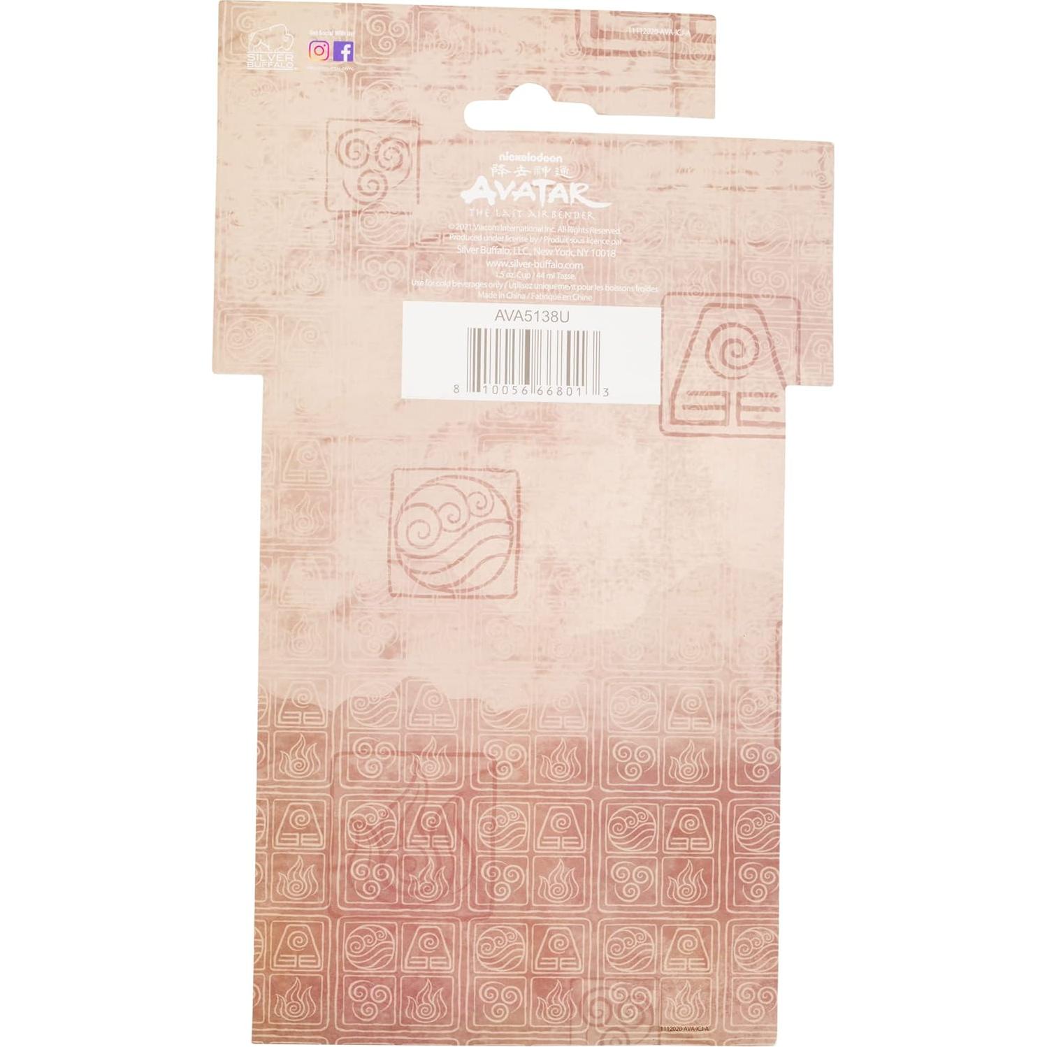 Conjunto de 4 Mini Tazas de Plástico Silver Buffalo Avatar