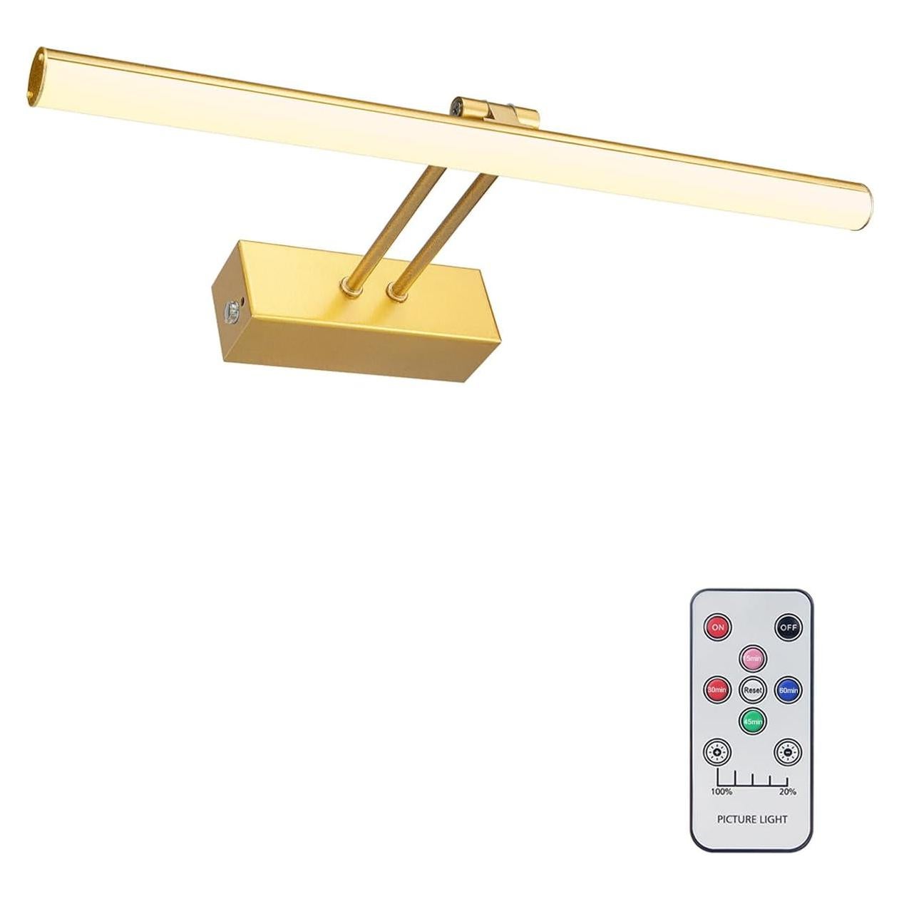 Luz de Imagen Inalámbrica JT 16" Oro con Control Remoto