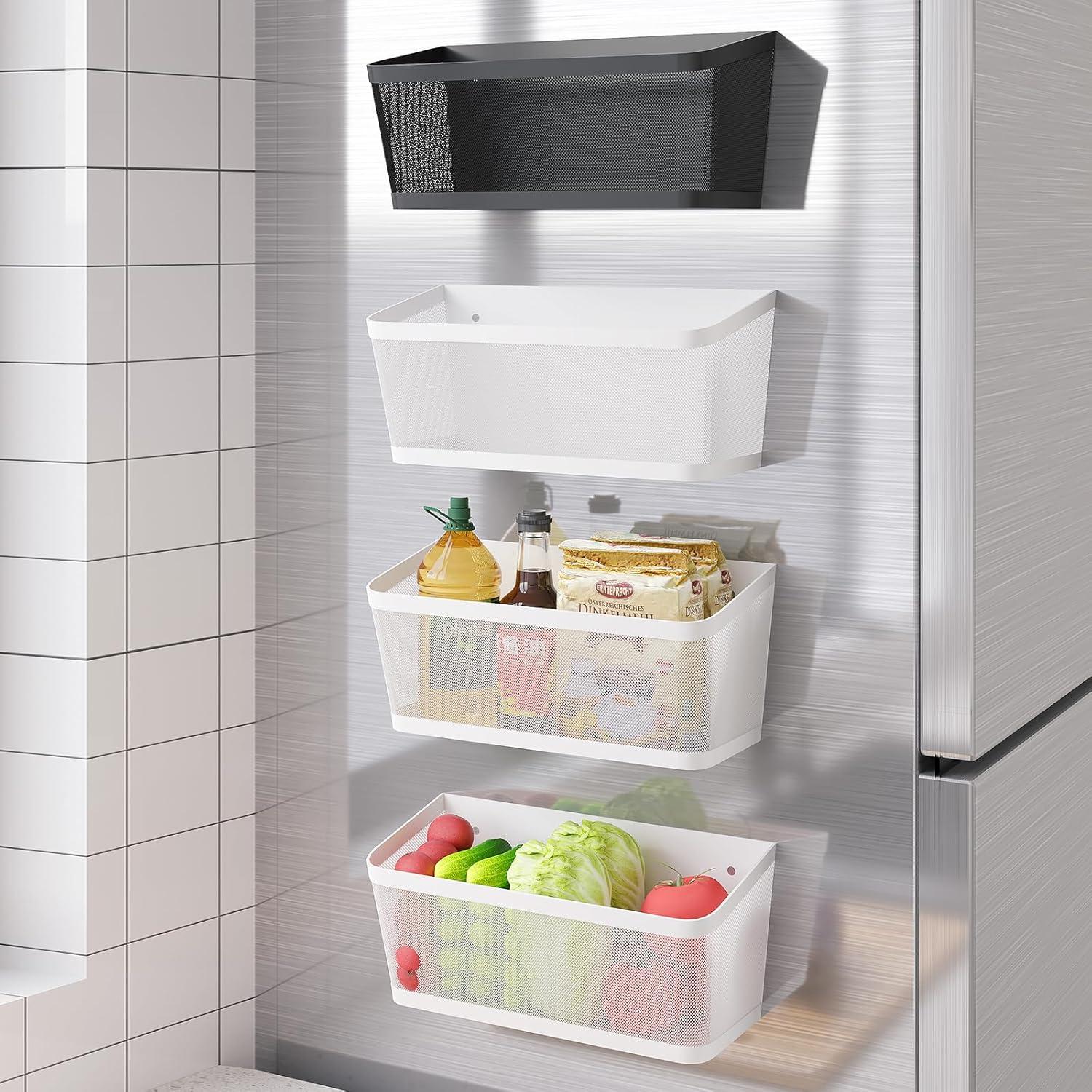 Estante Magnético Colgante WOCHUANGSI Blanco 27.4x12.9cm