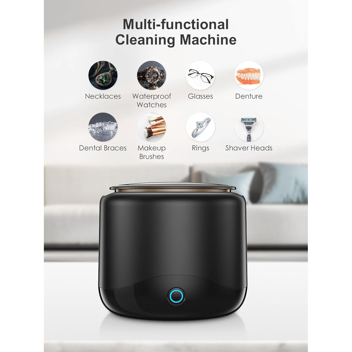 Limpiadora Ultrasónica RELEXNOW 230ml para Joyería y Dentaduras