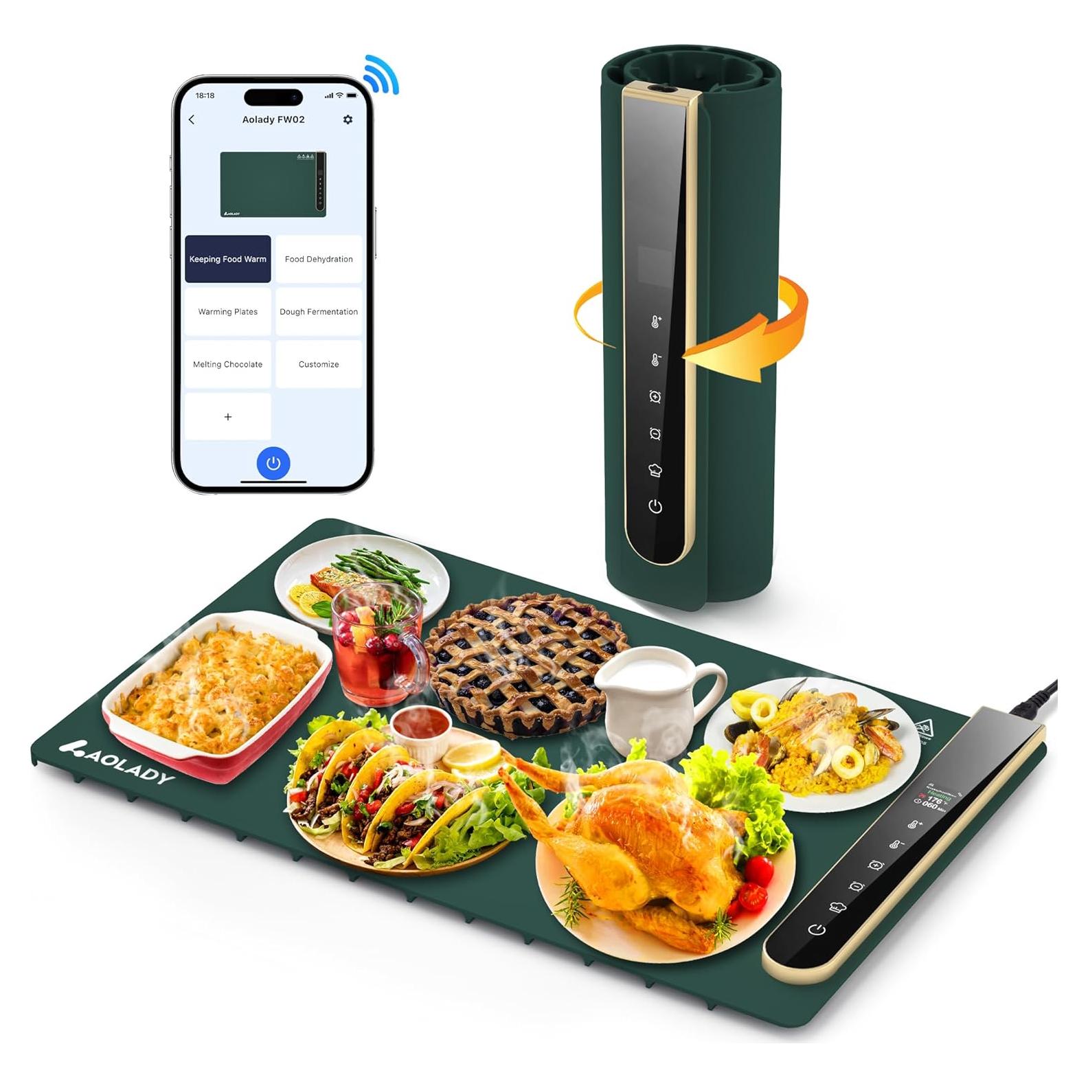 Alfombrilla Calentadora de Comida - Leyun FW02 270W