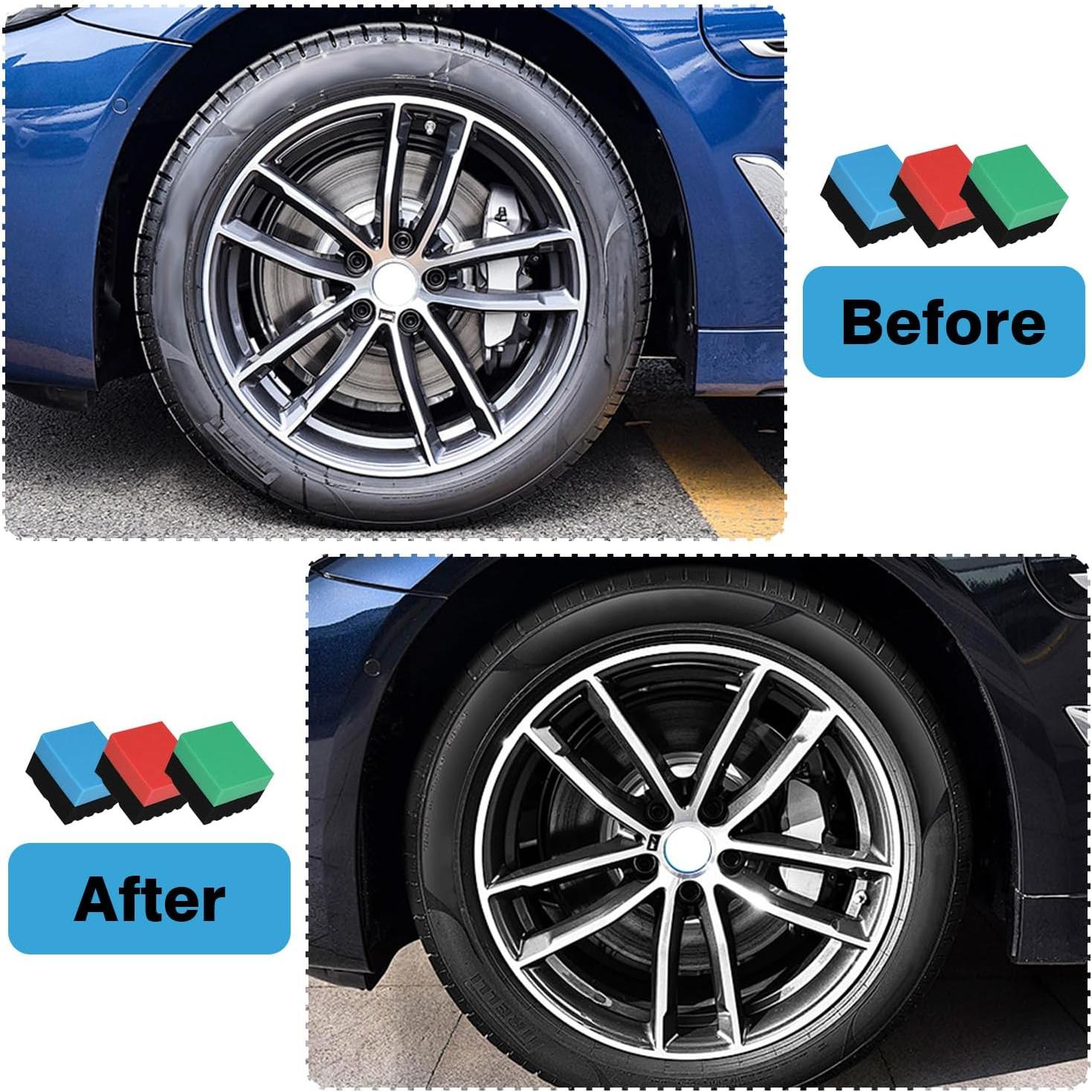 Almohadillas Aplicadoras de Vestido de Neumáticos ZHAYAO - 3 Piezas