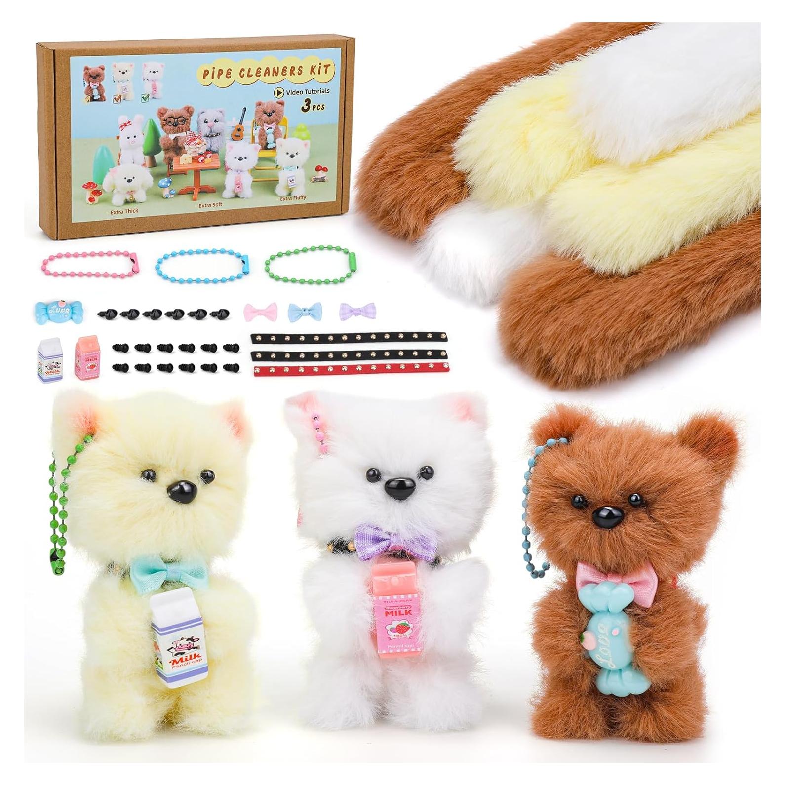 Kit de Limpiadores de Tubos Extra Gruesos ZXIIXZ 45 Pcs 100 cm