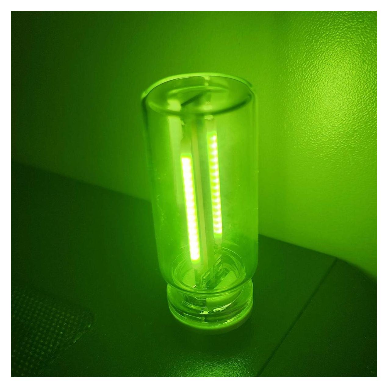 Luz LED de Ambiente Interior KITUREK USB Verde 6.37cm