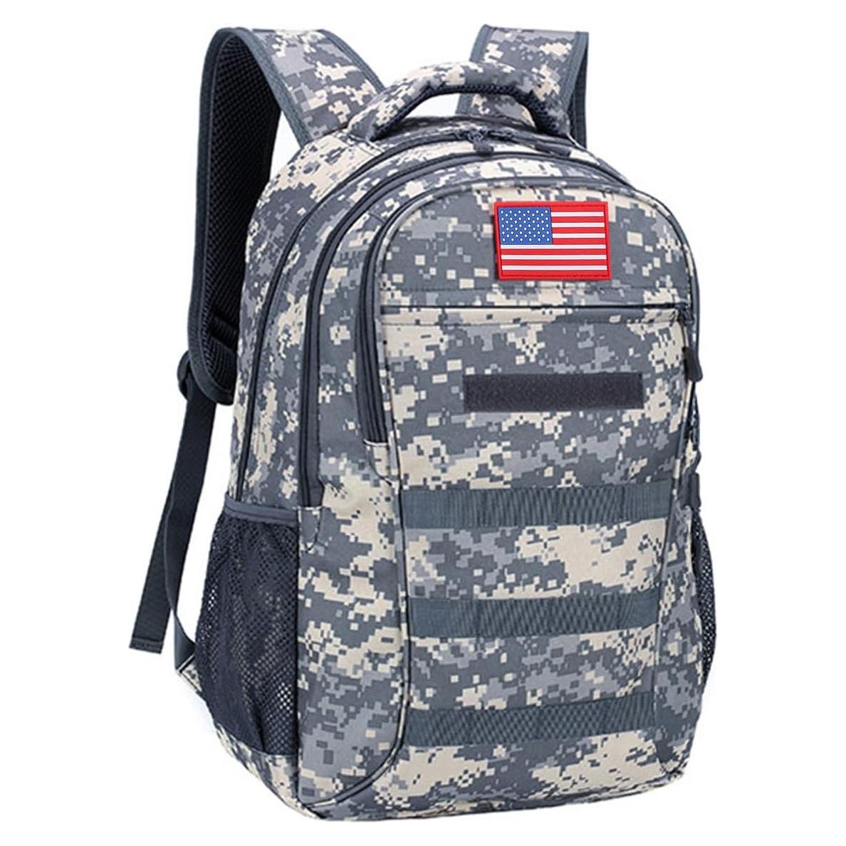 Mochila Camo 4land 40L para Niños con Puerto USB