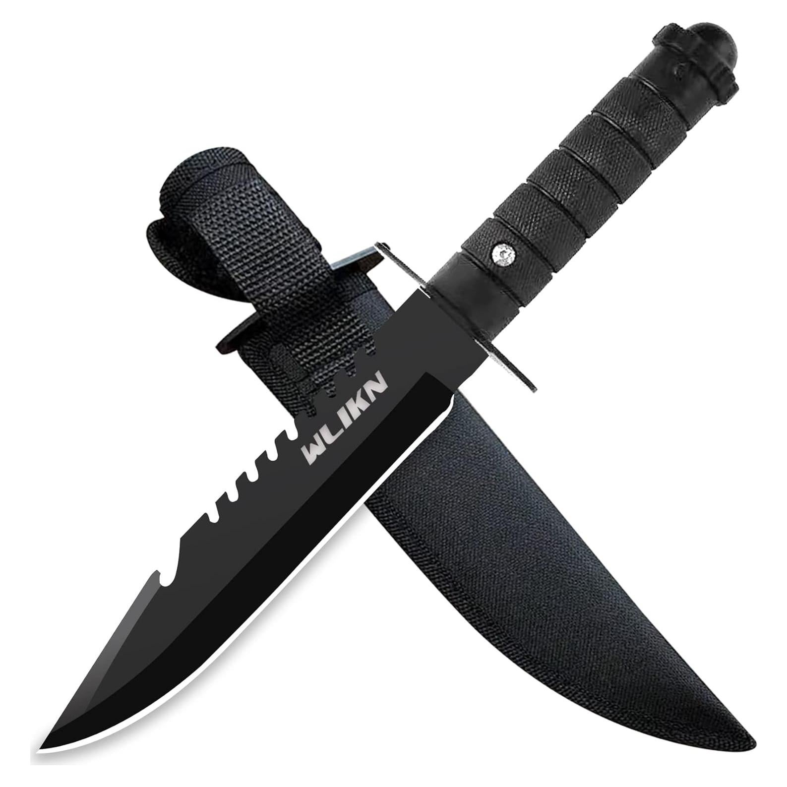 Cuchillo de Supervivencia Wlikn Bowie 15.24 cm Antideslizante