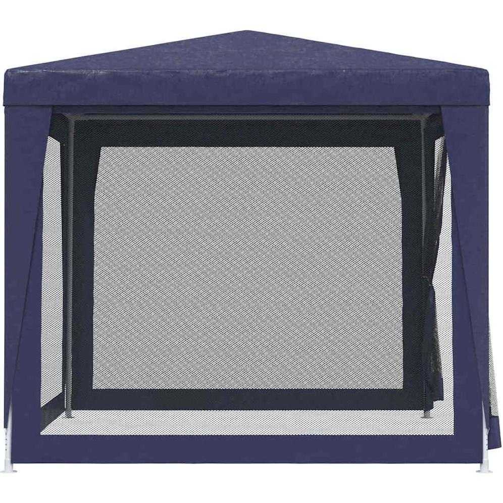 Carpa de Fiesta YELWHI 250x250cm Azul con 4 Paredes de Malla