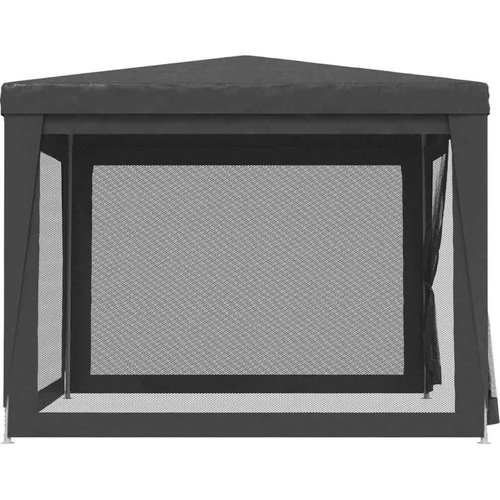 Carpa de Fiesta ANYCHOLE 3x3m con 4 Paredes de Malla Antracita