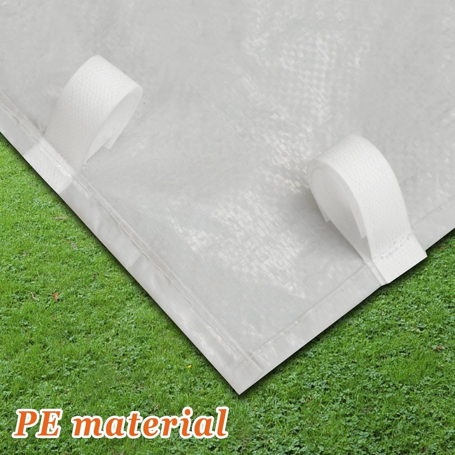 Panel Lateral para Gazebo Strong Camel 3.96x1.95m Blanco