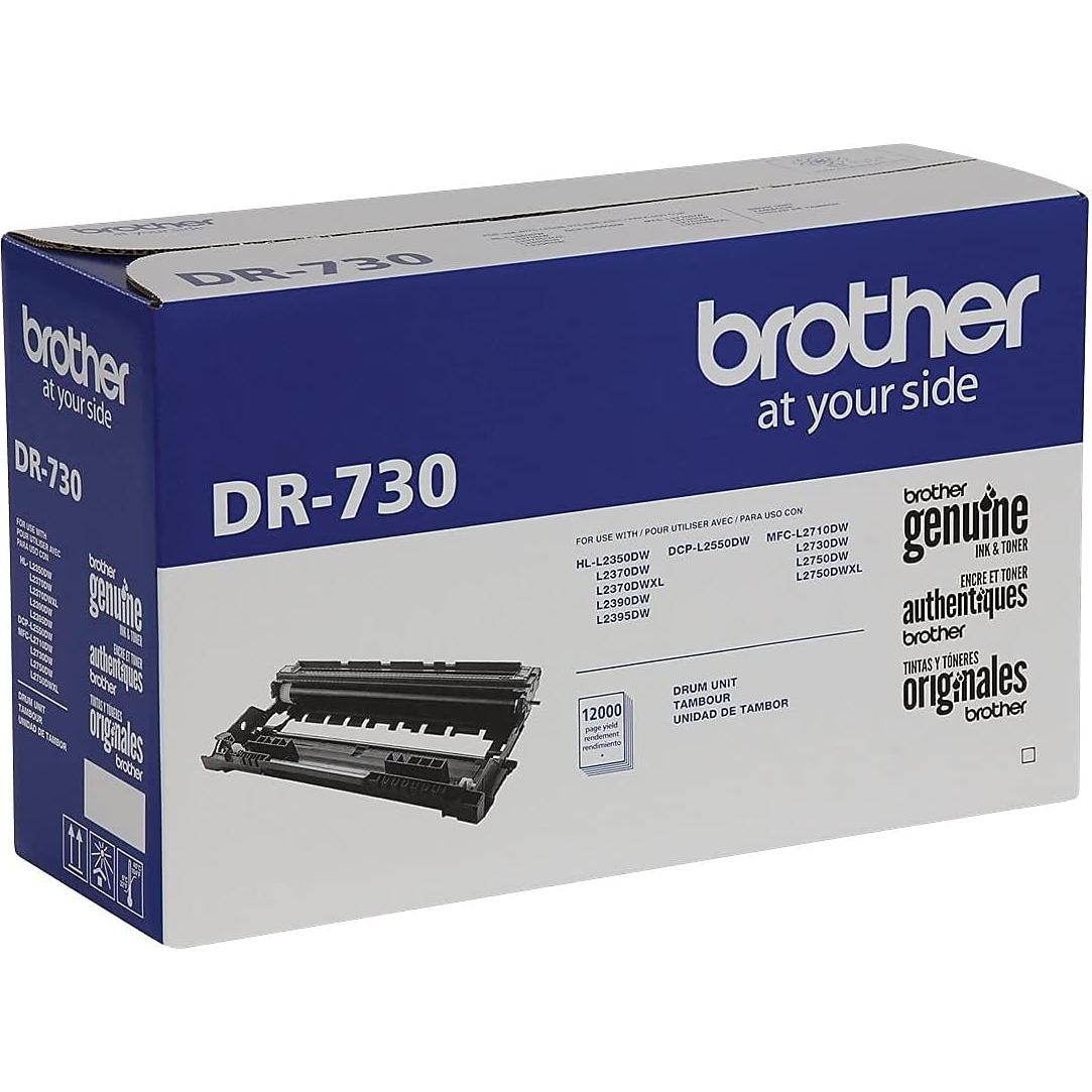 Unidad de Tambor Brother DR-730, Rinde 12,000 Páginas