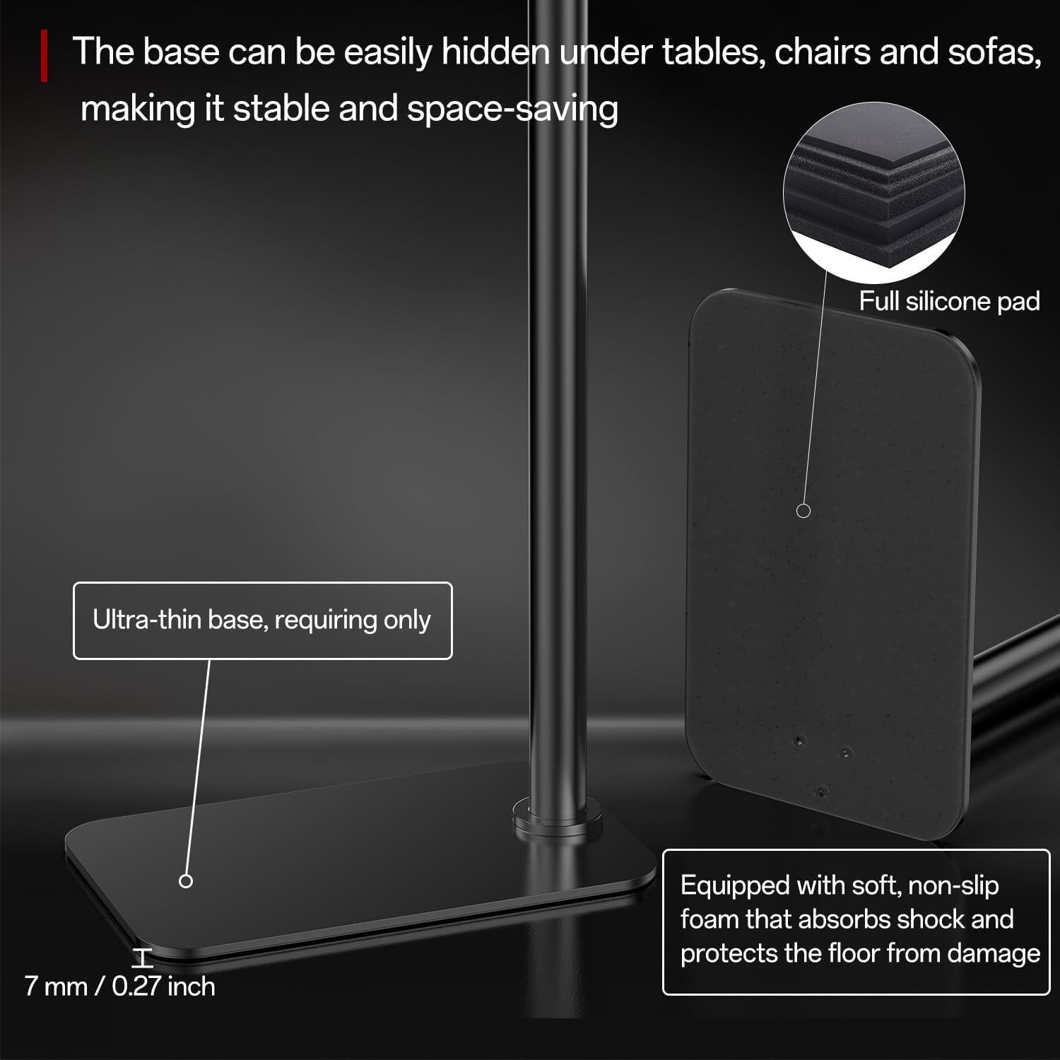 Soporte de Piso para Proyector Perfectisan Ajustable 101-156 cm